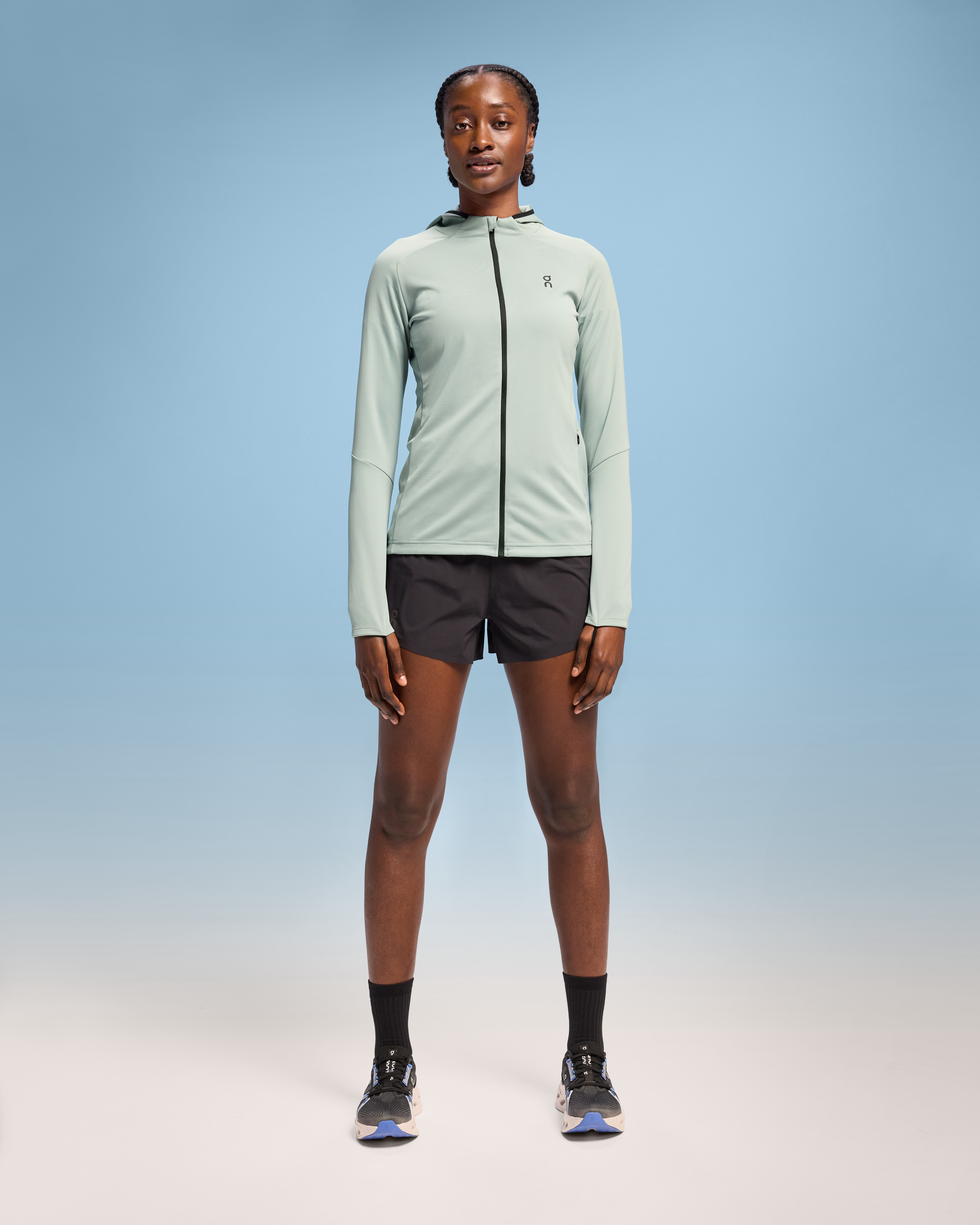 Women's Climate Zip Hoodie | Blue | On United States