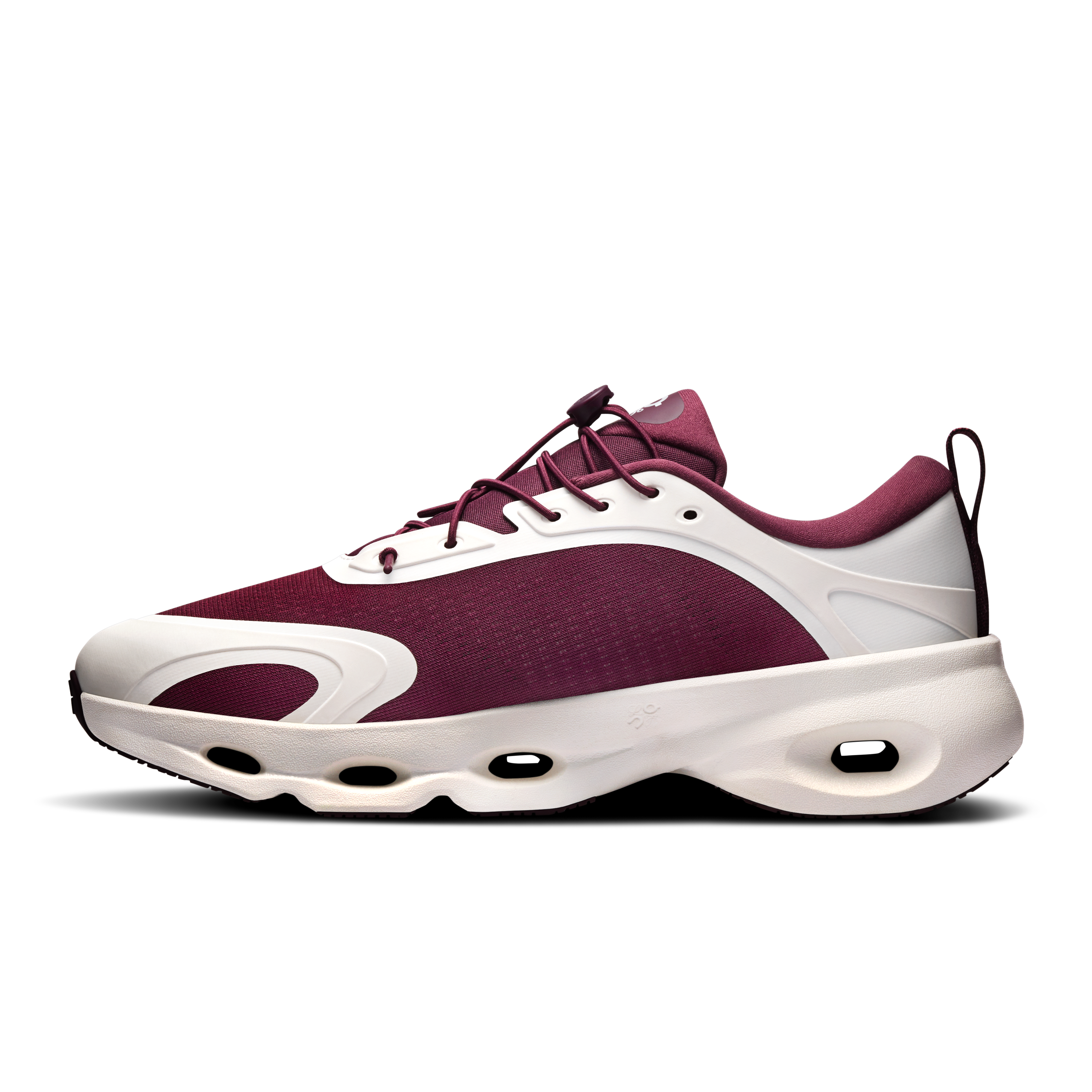 On Cloudsolo LOEWE Burgundy & Eggshell Men Active life Shoes