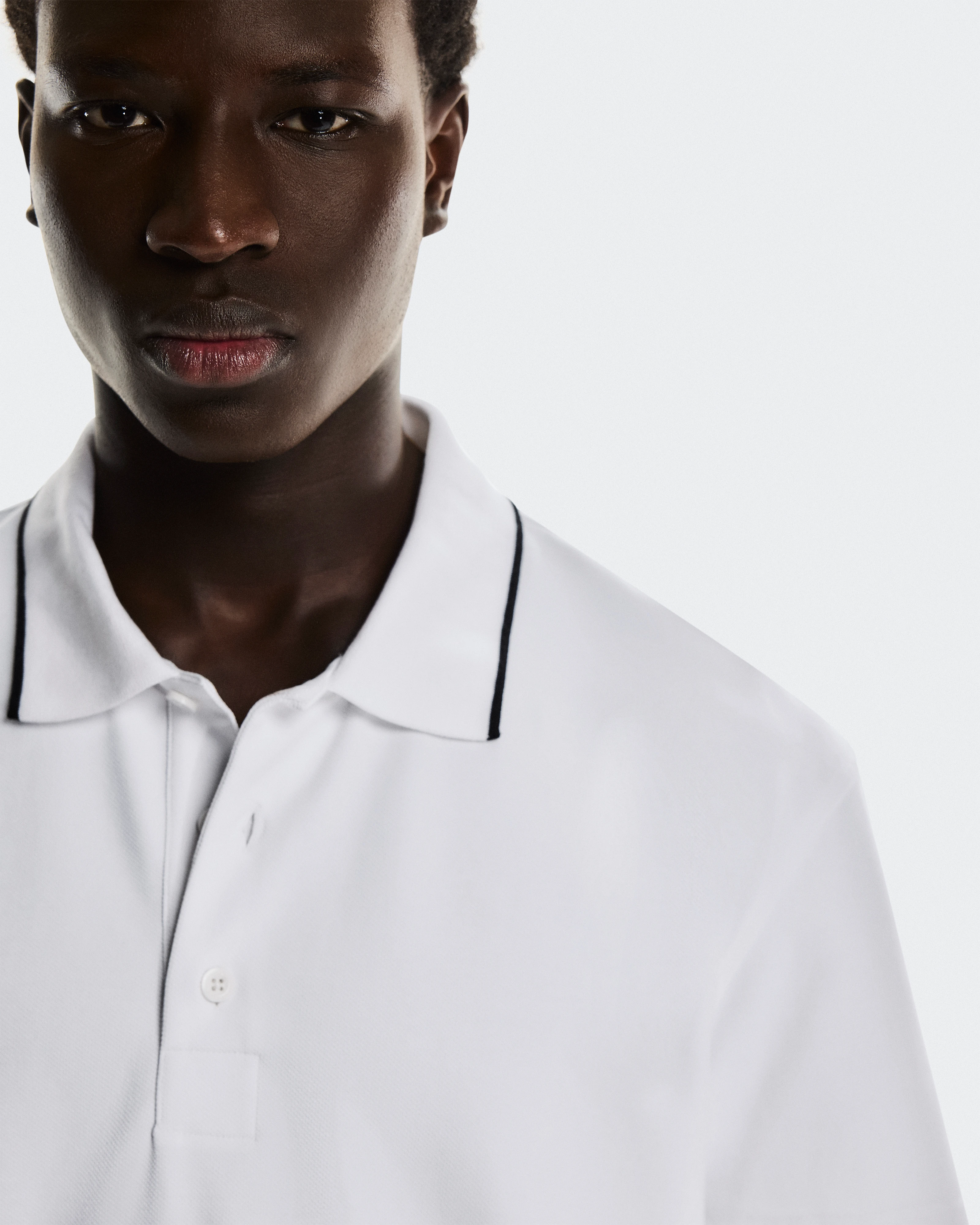 On Courtside Polo White Men Tops and t-shirts