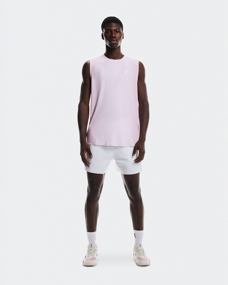 On Men's Court Tank Top in Orchid/Dim, Size: XXL, Polyester