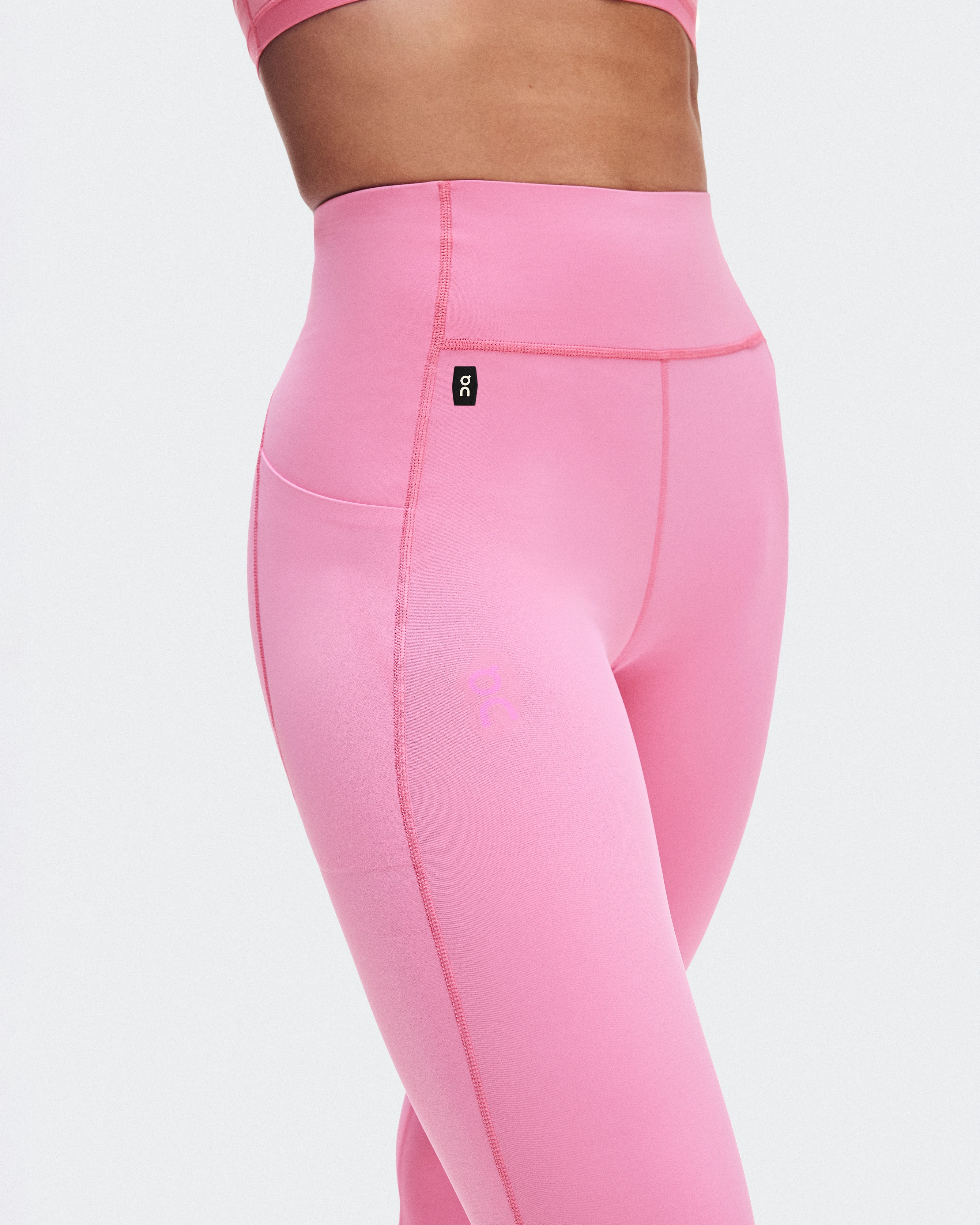 On Train Tights 7/8 Bubblegum Women Tights
