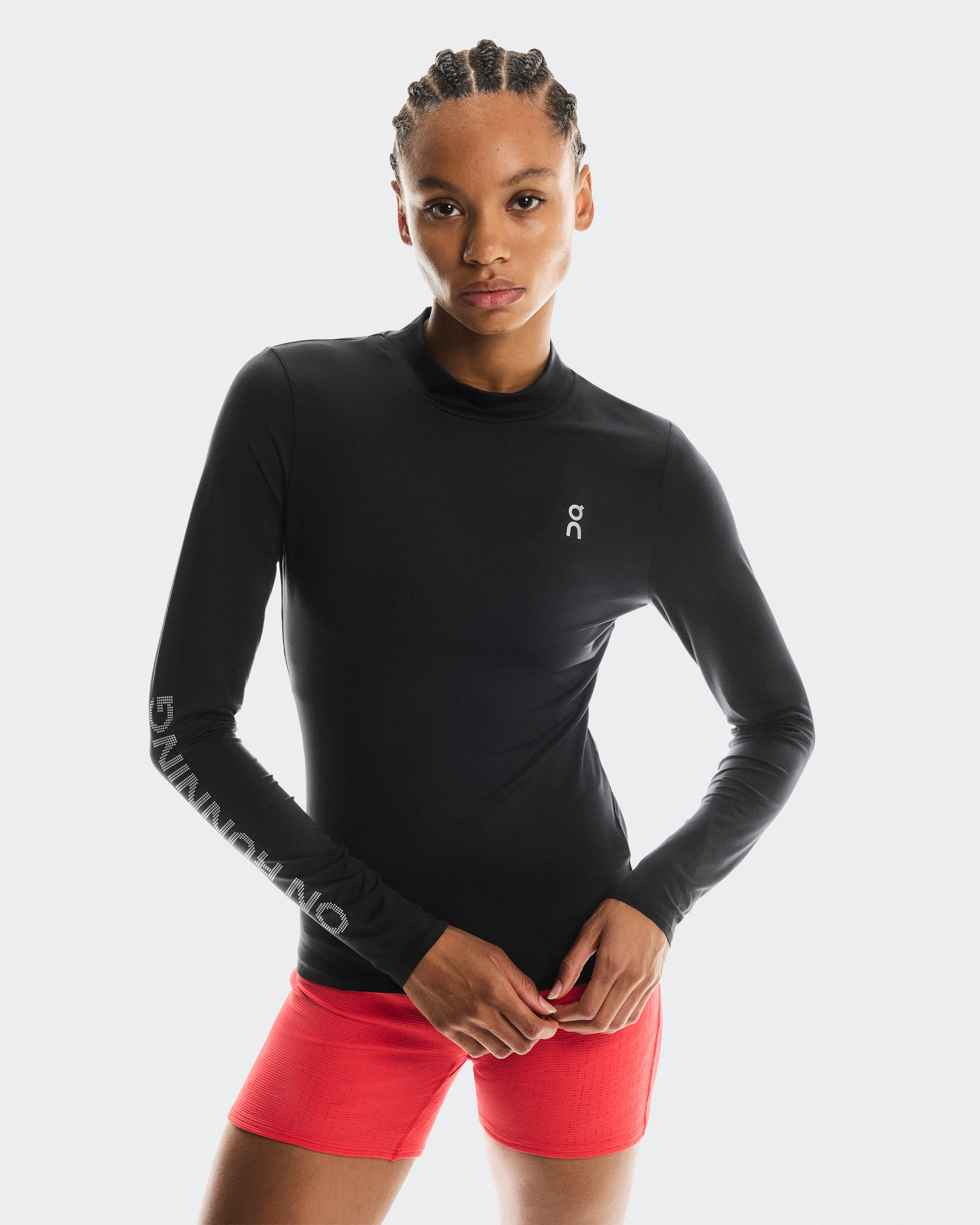 On Pace Long-T Black Women Tops and t-shirts