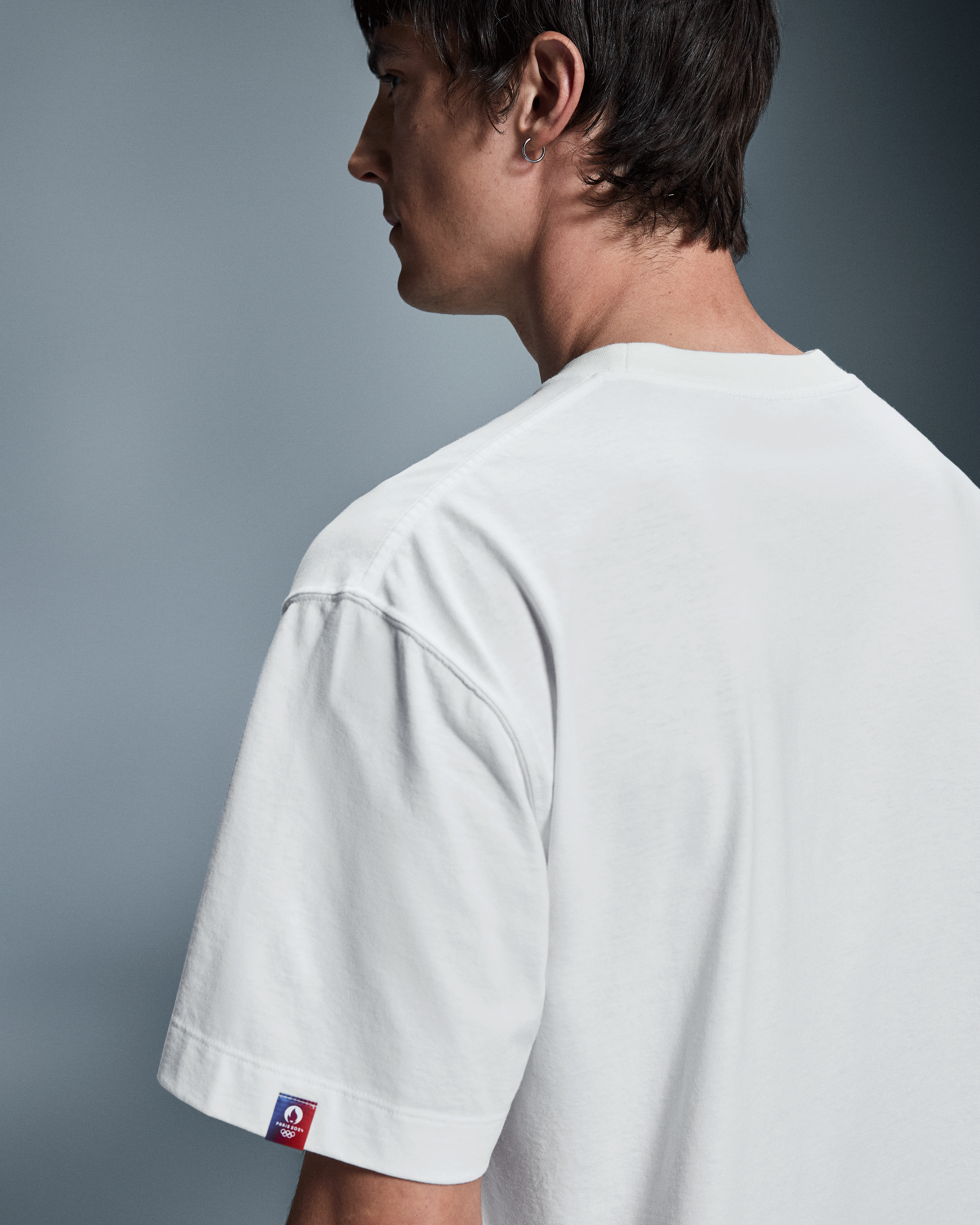 On Swiss Olympic Club-T Undyed-White & Limited Men Tops and t-shirts