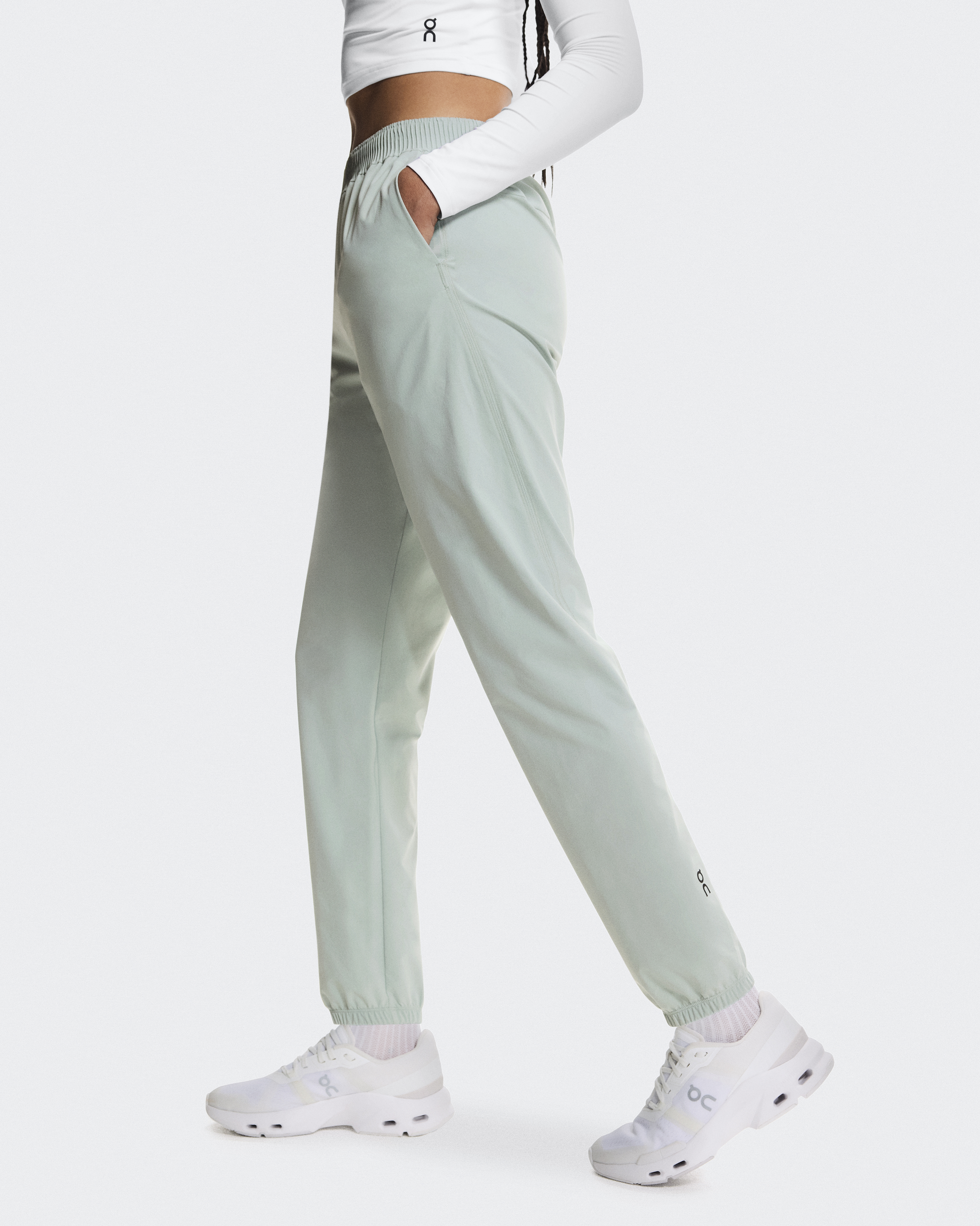 Women's Focus Pants | Green | On Liechtenstein