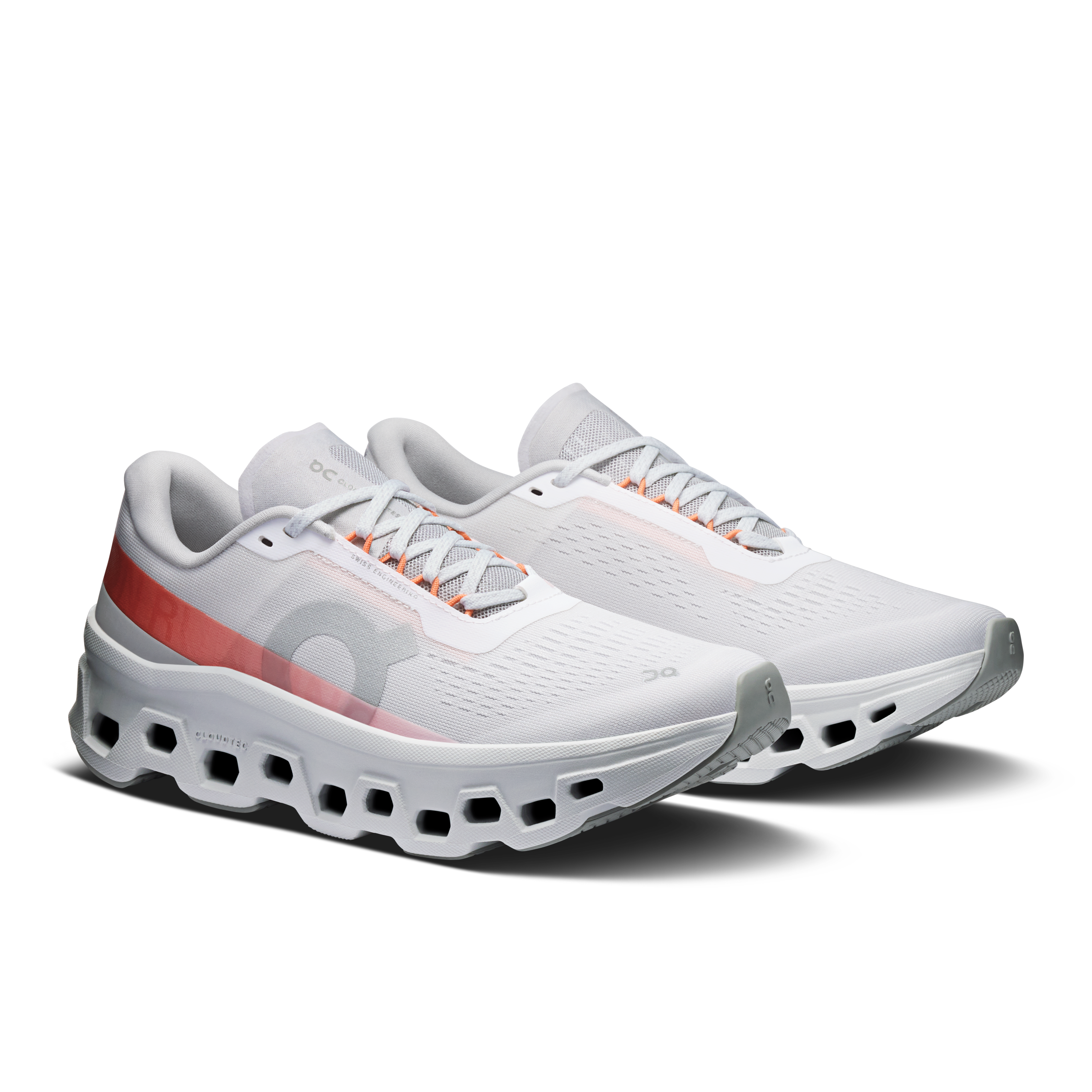 On Cloudmonster 1 White & Glacier Women Active life Shoes