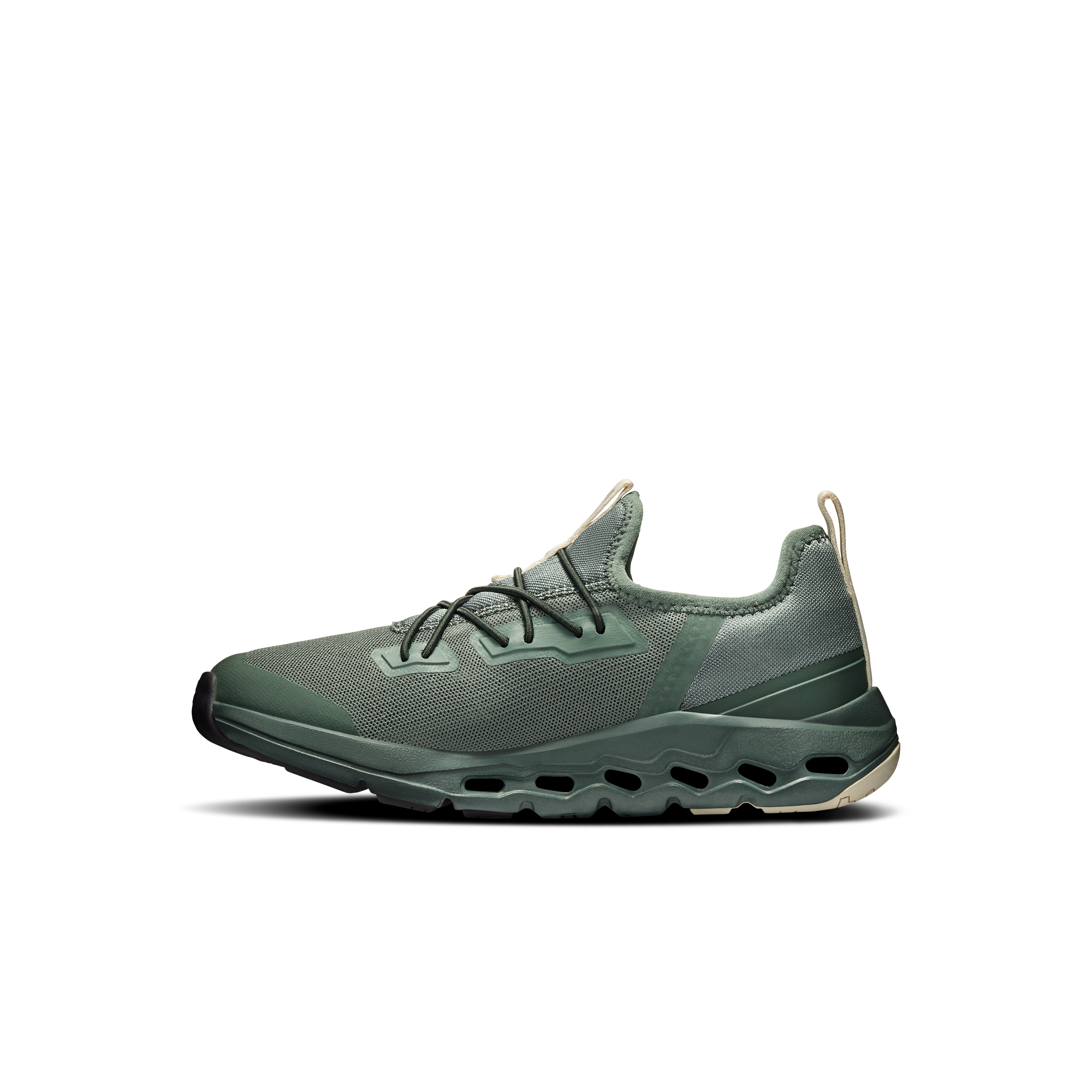 On Cloudleap Olive & Ghost Kids Active life Shoes