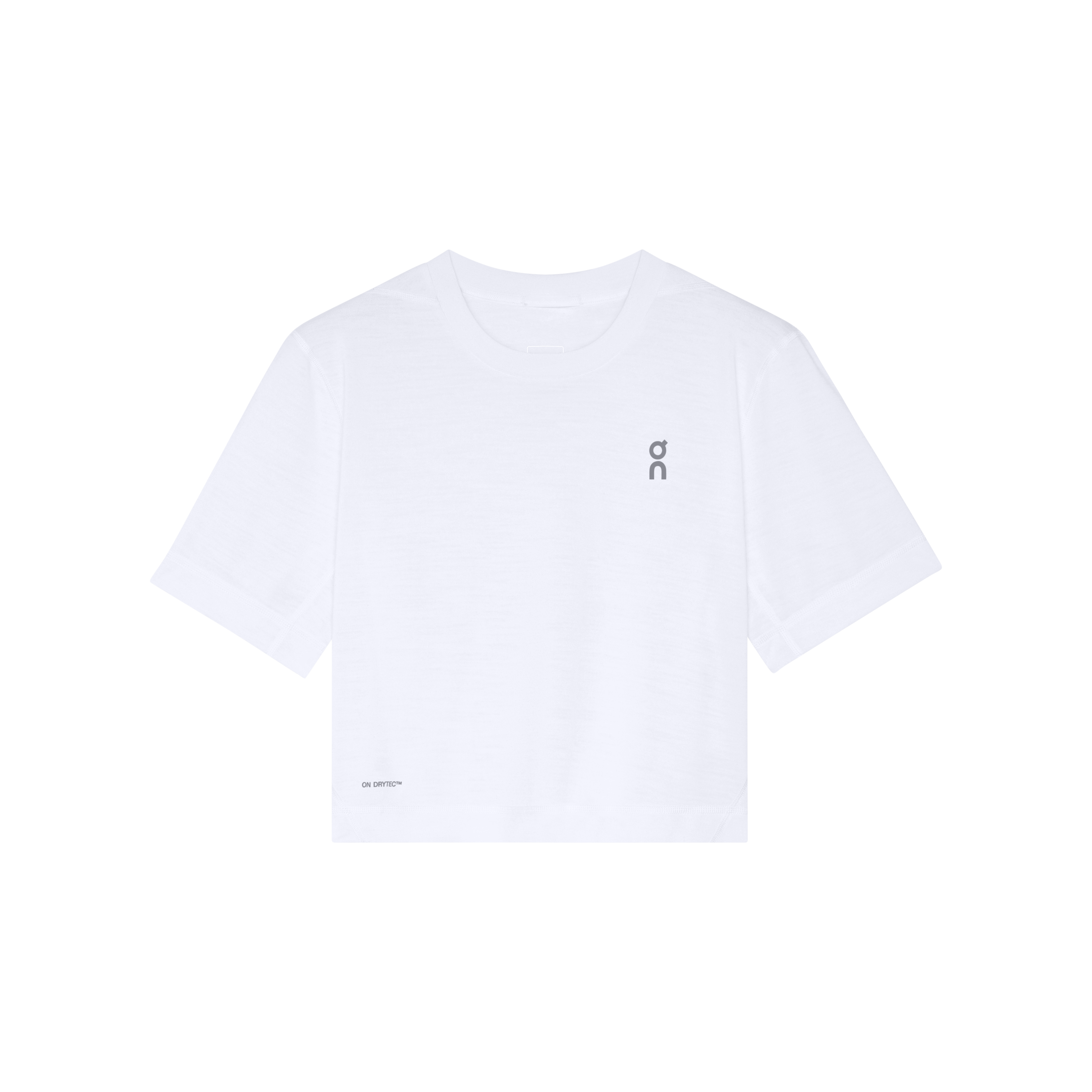 Train-T Crop Graphic Shirt in White