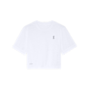 Train-T Crop Graphic Shirt in White