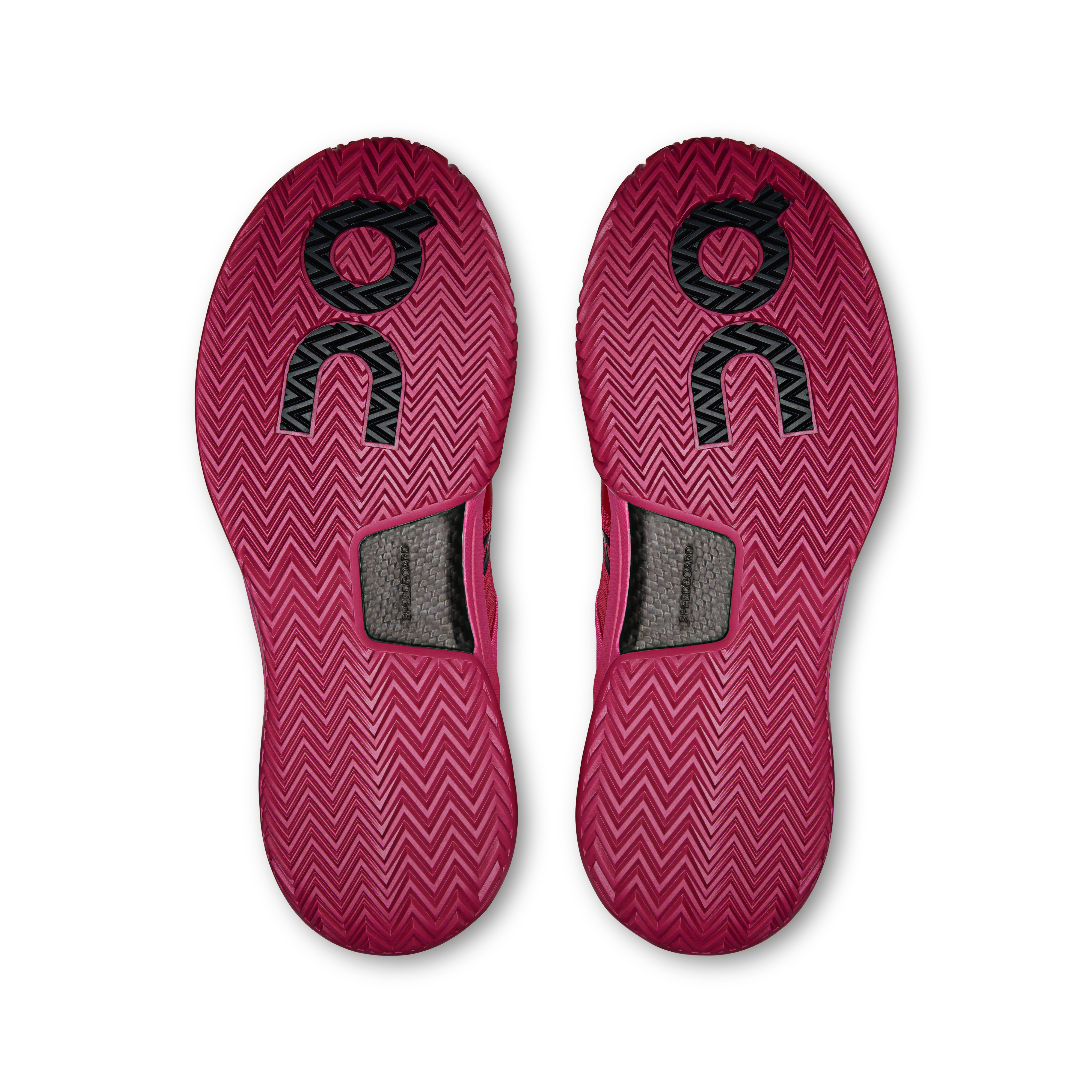 On THE ROGER Pro 2 Pink & Grenadine Women Tennis Shoes