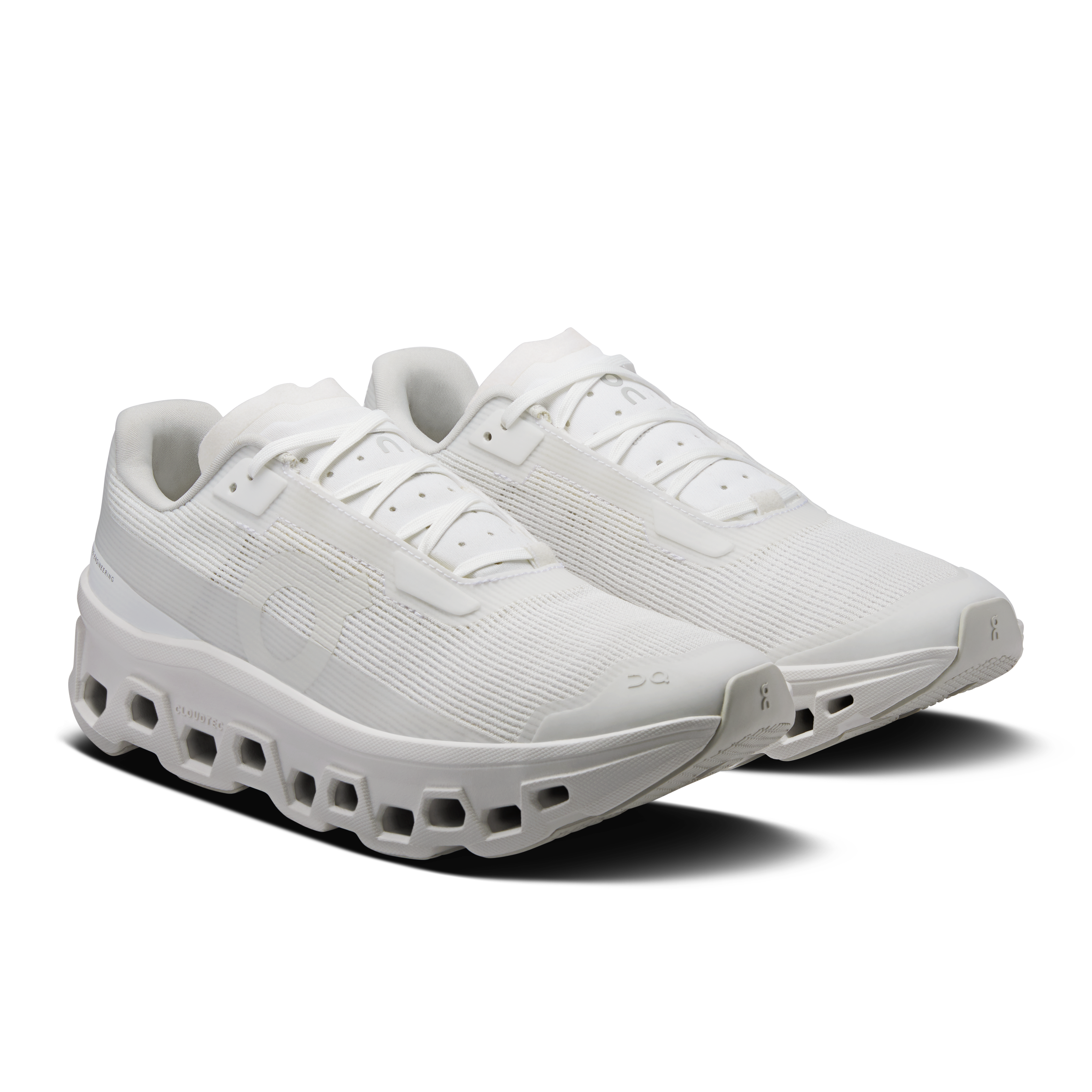 On Cloudmonster Void White & White Women Active life Shoes