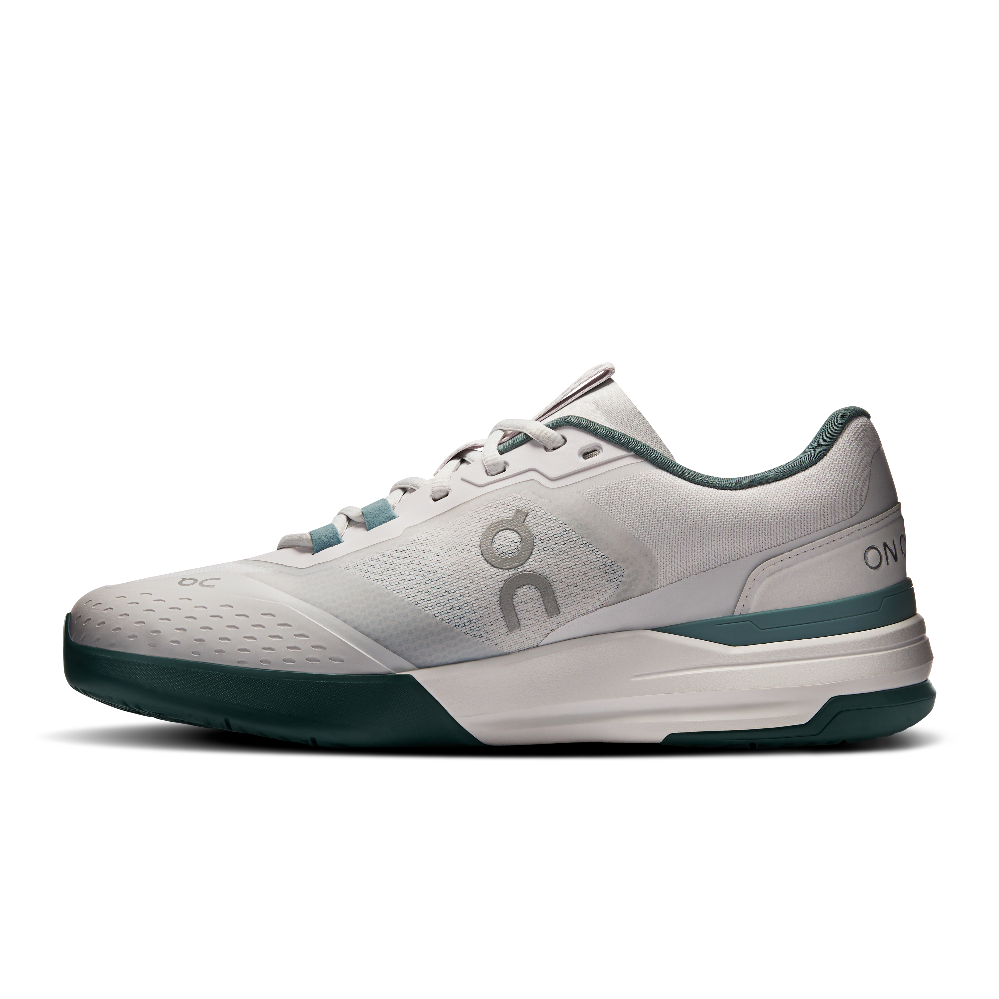 On THE ROGER Advantage Pro Frost & Evergreen Men Tennis Shoes