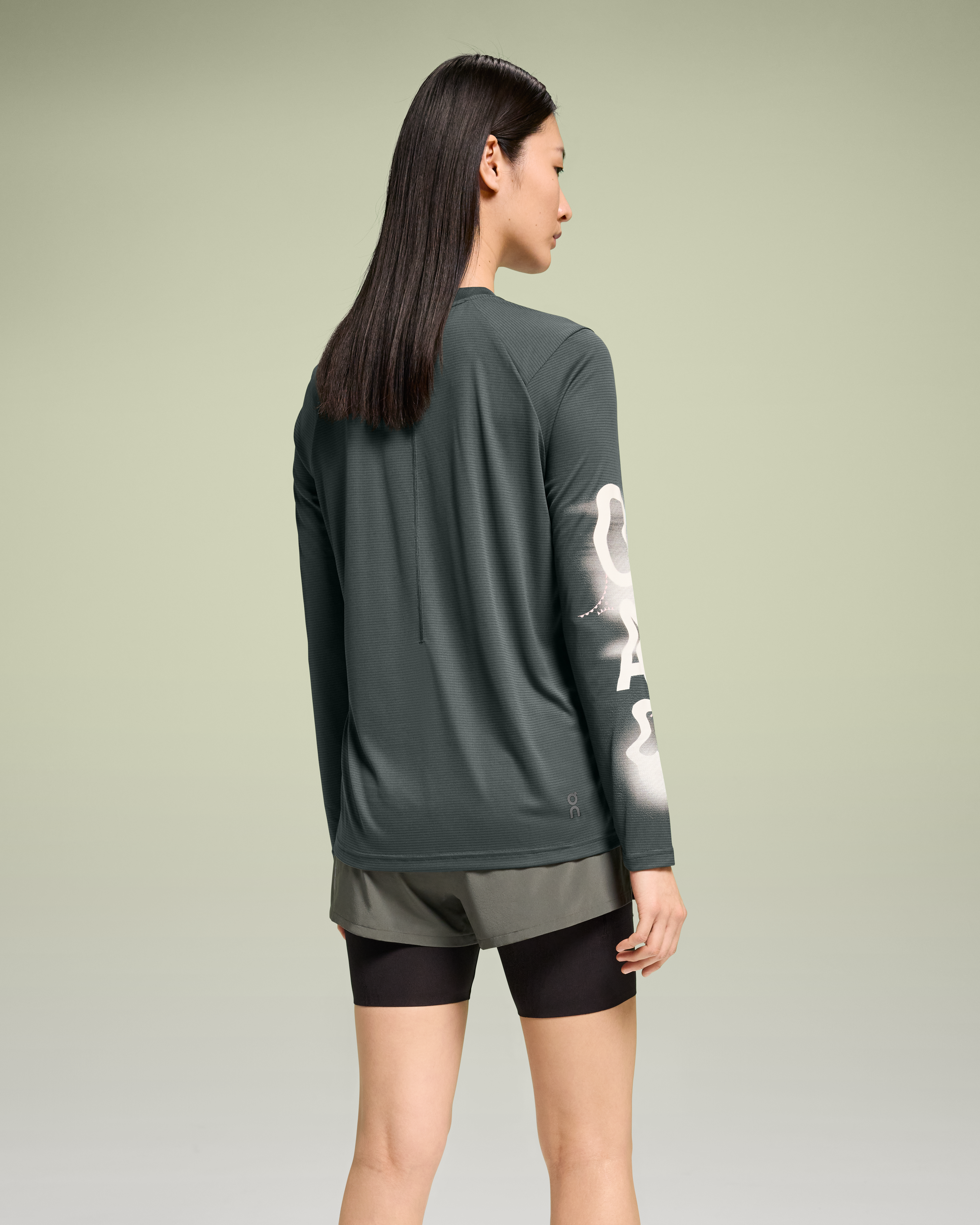 On Pace Mesh Long-T tシャツ ランニング 陸上