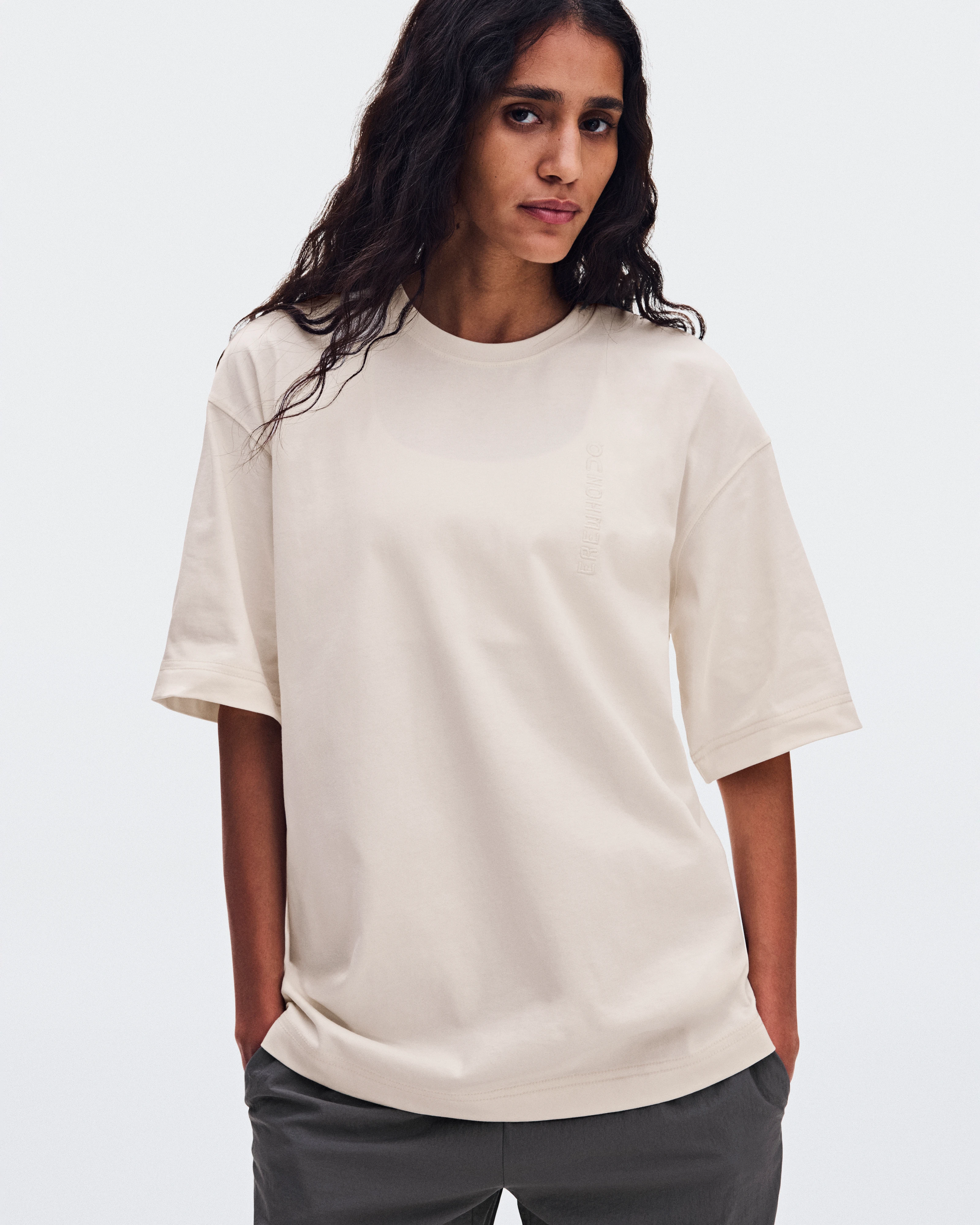 On Club Collective-T Erewhon Ivory Unisex Tops and t-shirts
