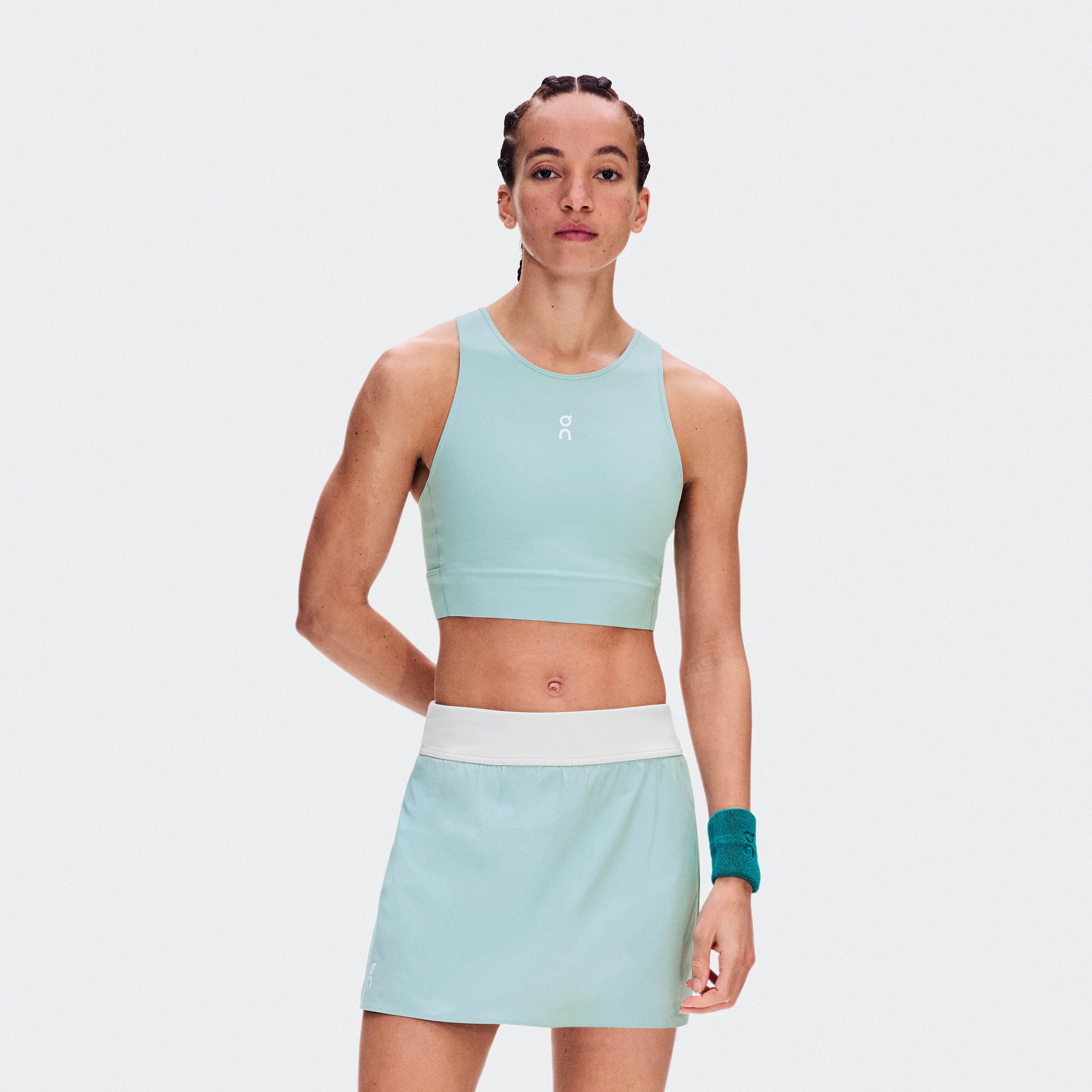 On Court Crop Top Brook Women – Tennis Tops and t-shirts