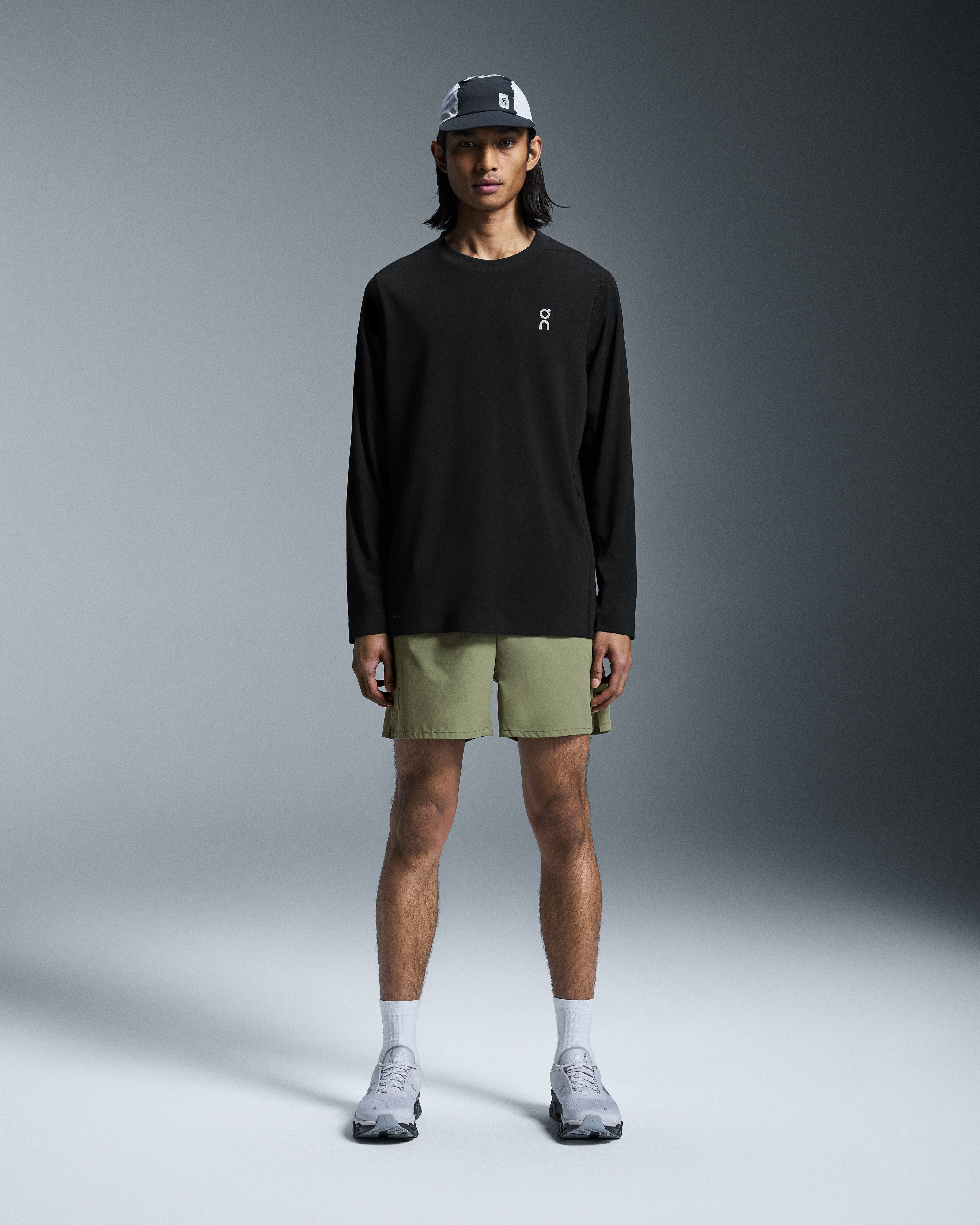 On Active Long-T Camiseta de Manga Large para Hombre en Black, Talla: Medium, The Zendaya edit