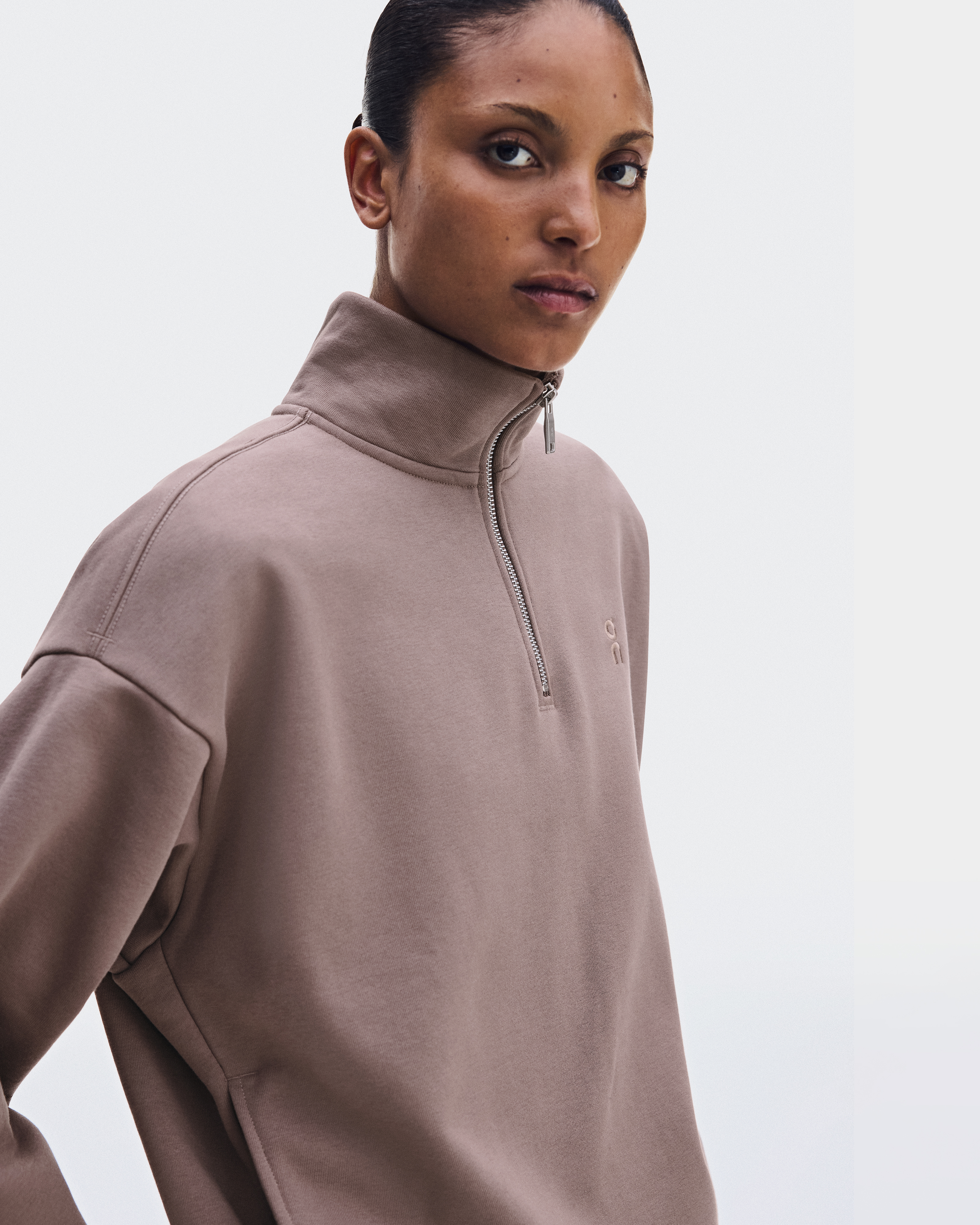 Women's Club Collective 1/4 Zip | Brown | On United States