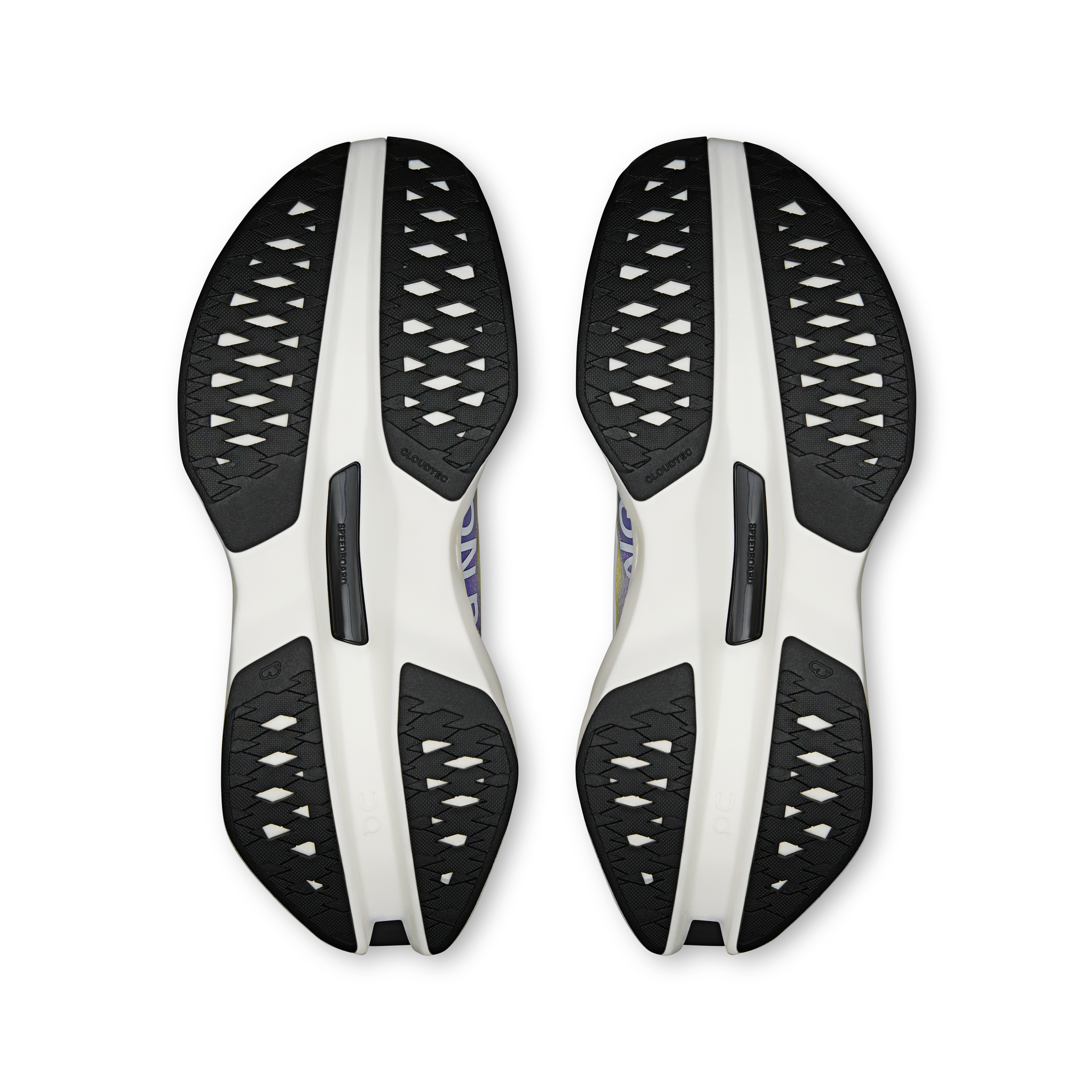 On Cloudboom Max White & Juniper Femme Running sur route Chaussures