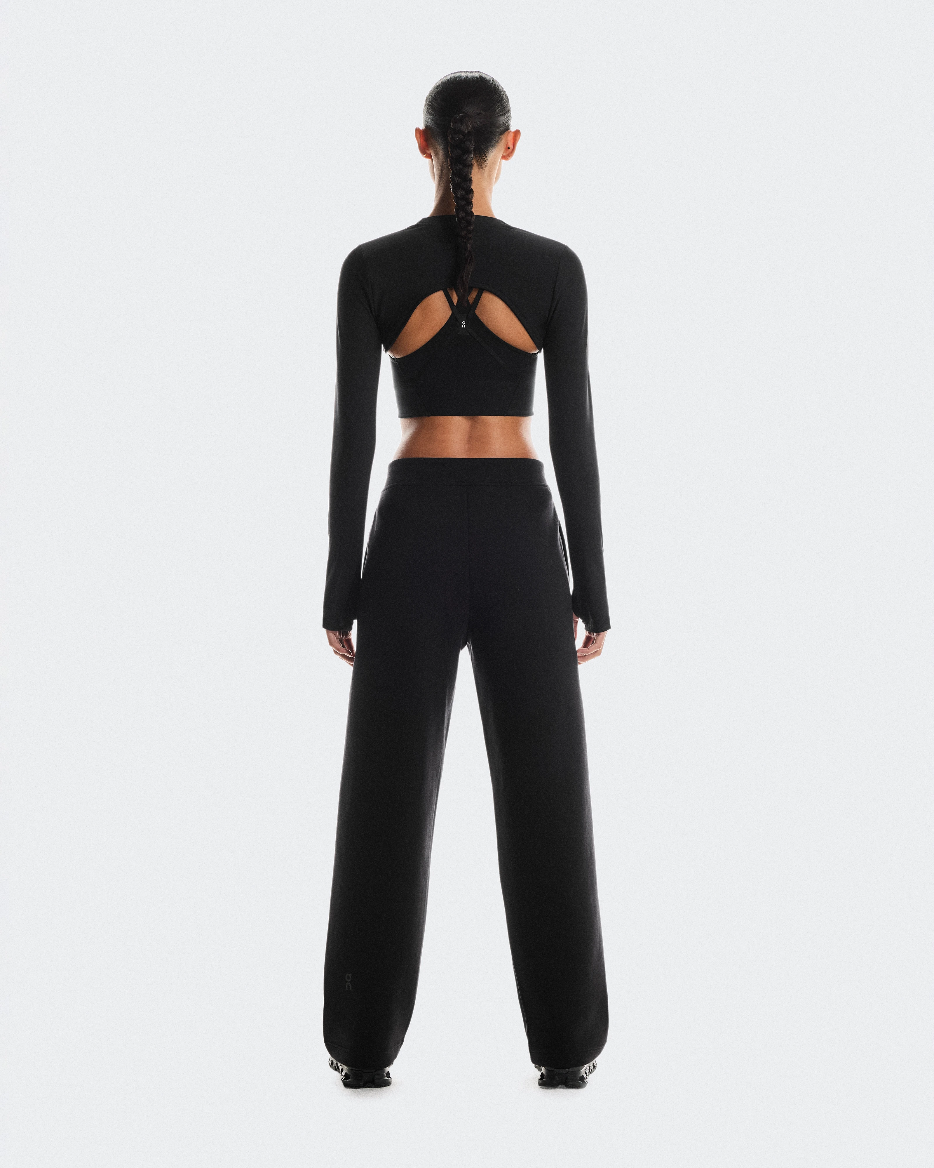 On Focus Tech Sweatpants Black Women Pants