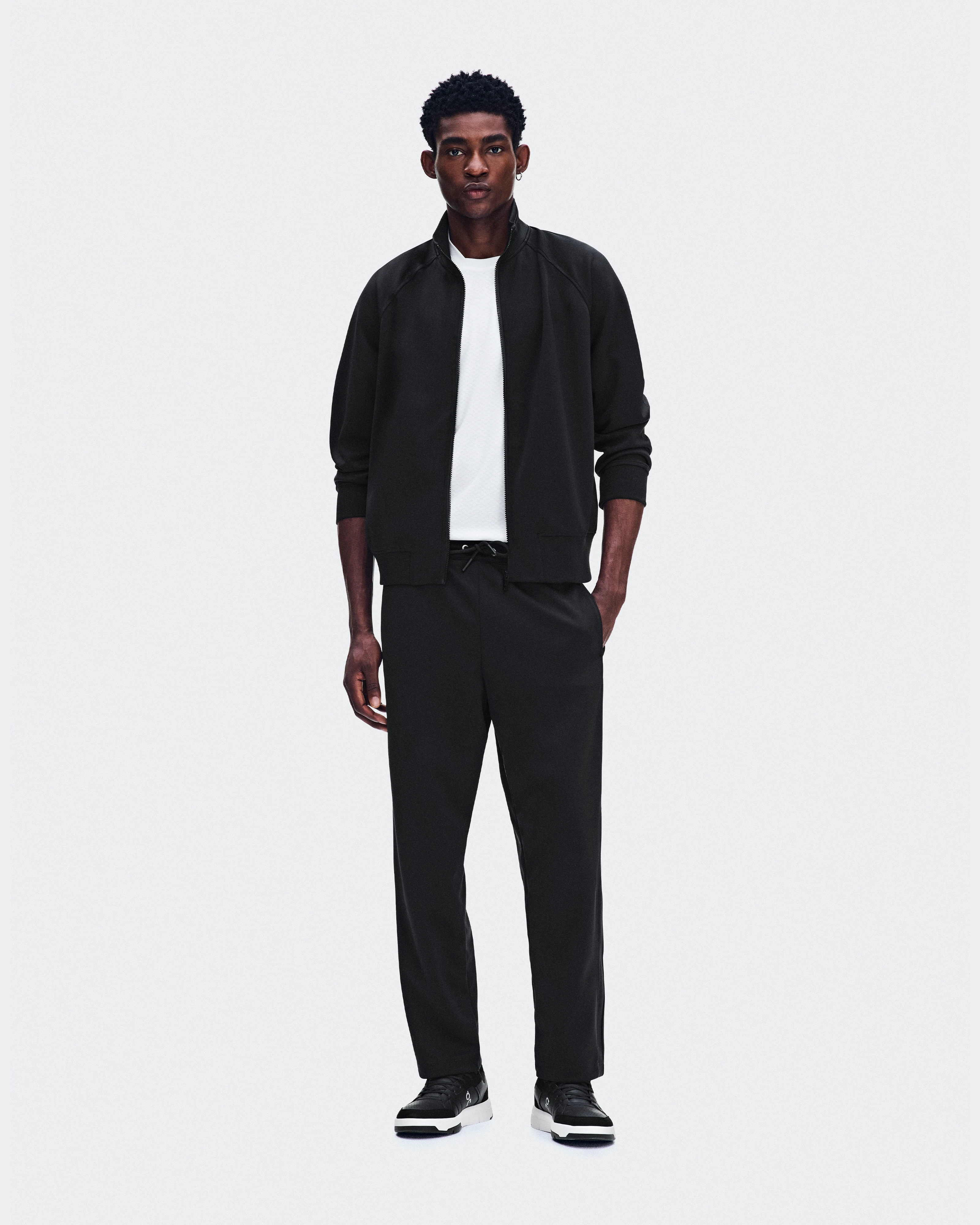 On Courtside Pants Black Men Pants