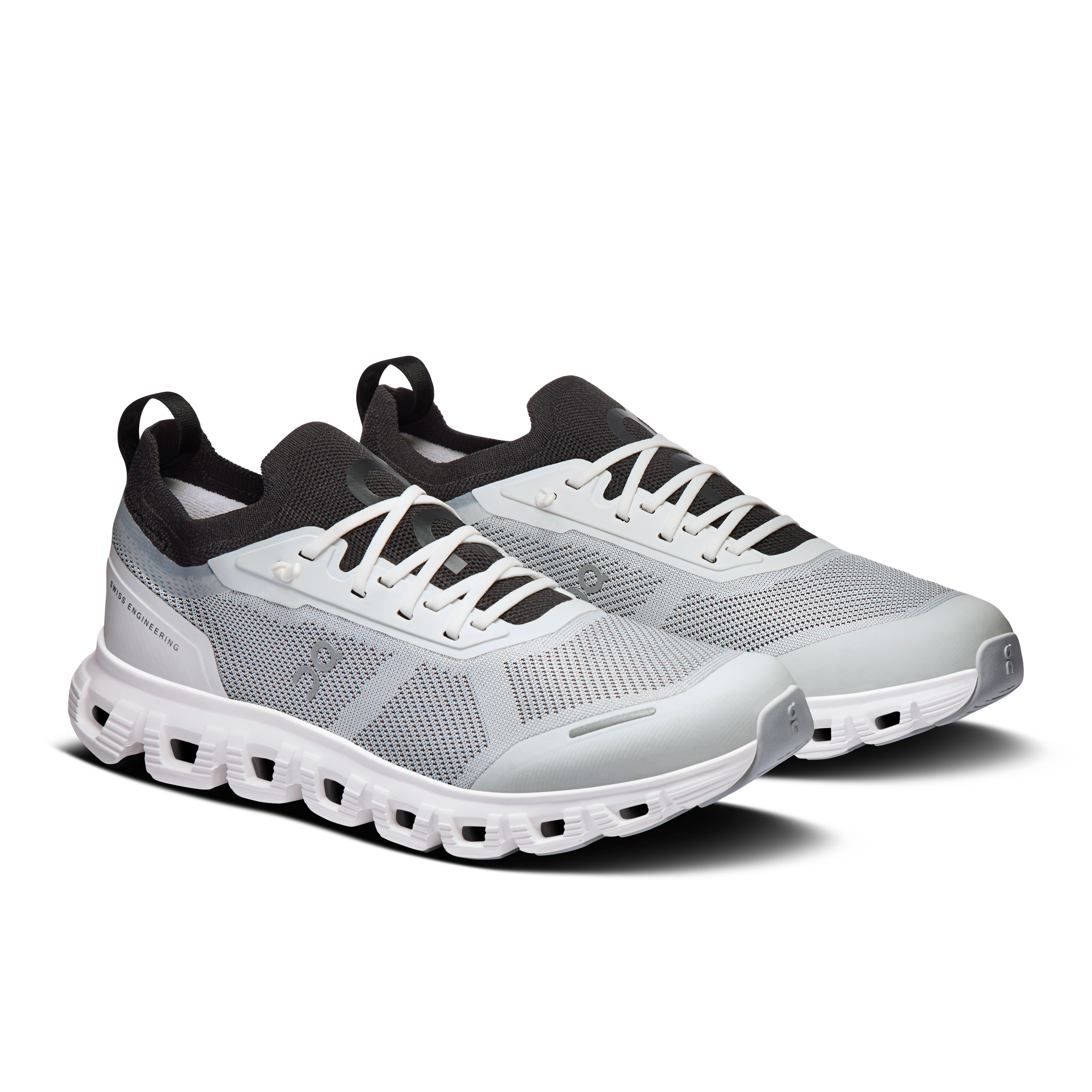 On Cloud 6 Versa White & Black Women Active life Shoes