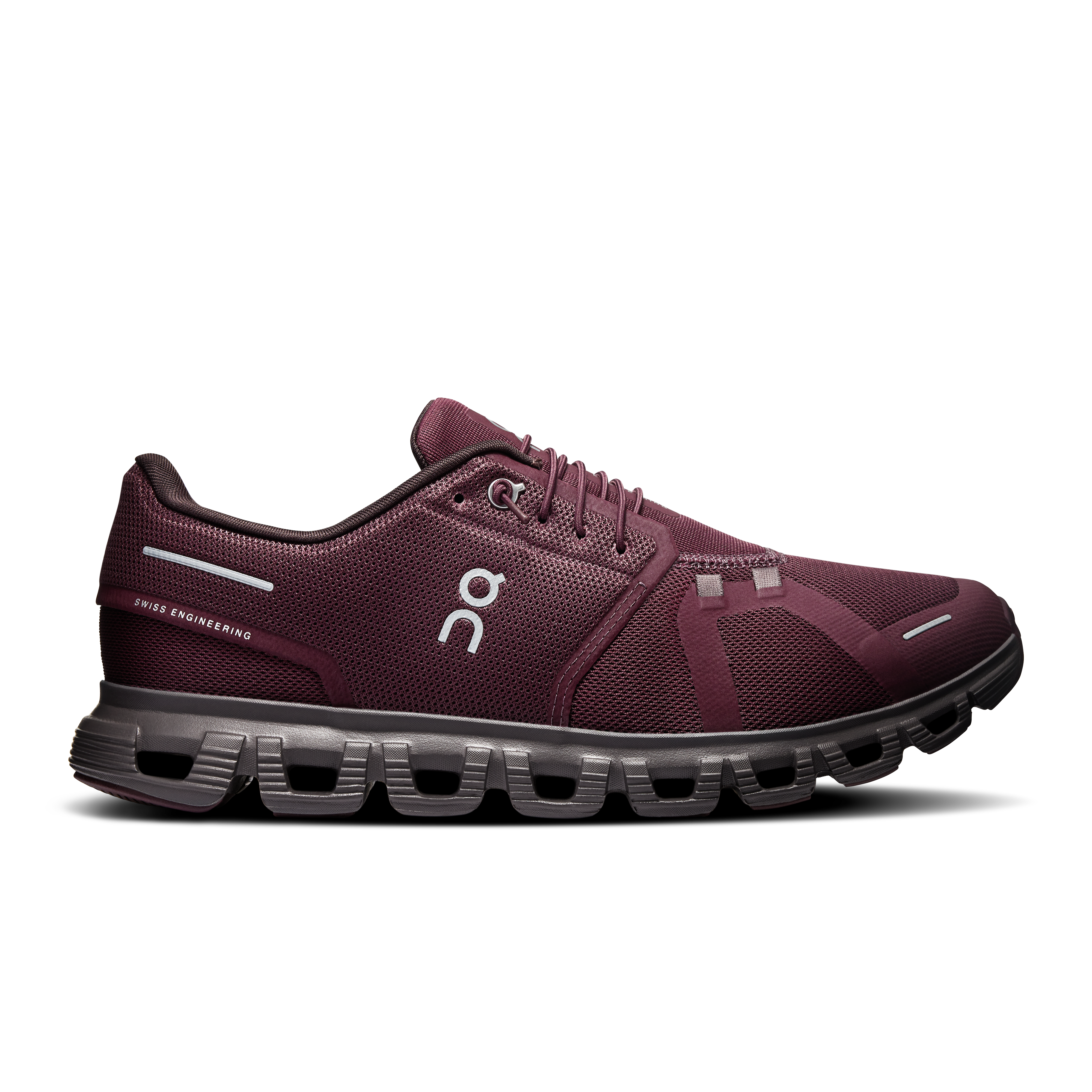 Cloud 6 Lifestyle Shoe in Mulberry/Pebble