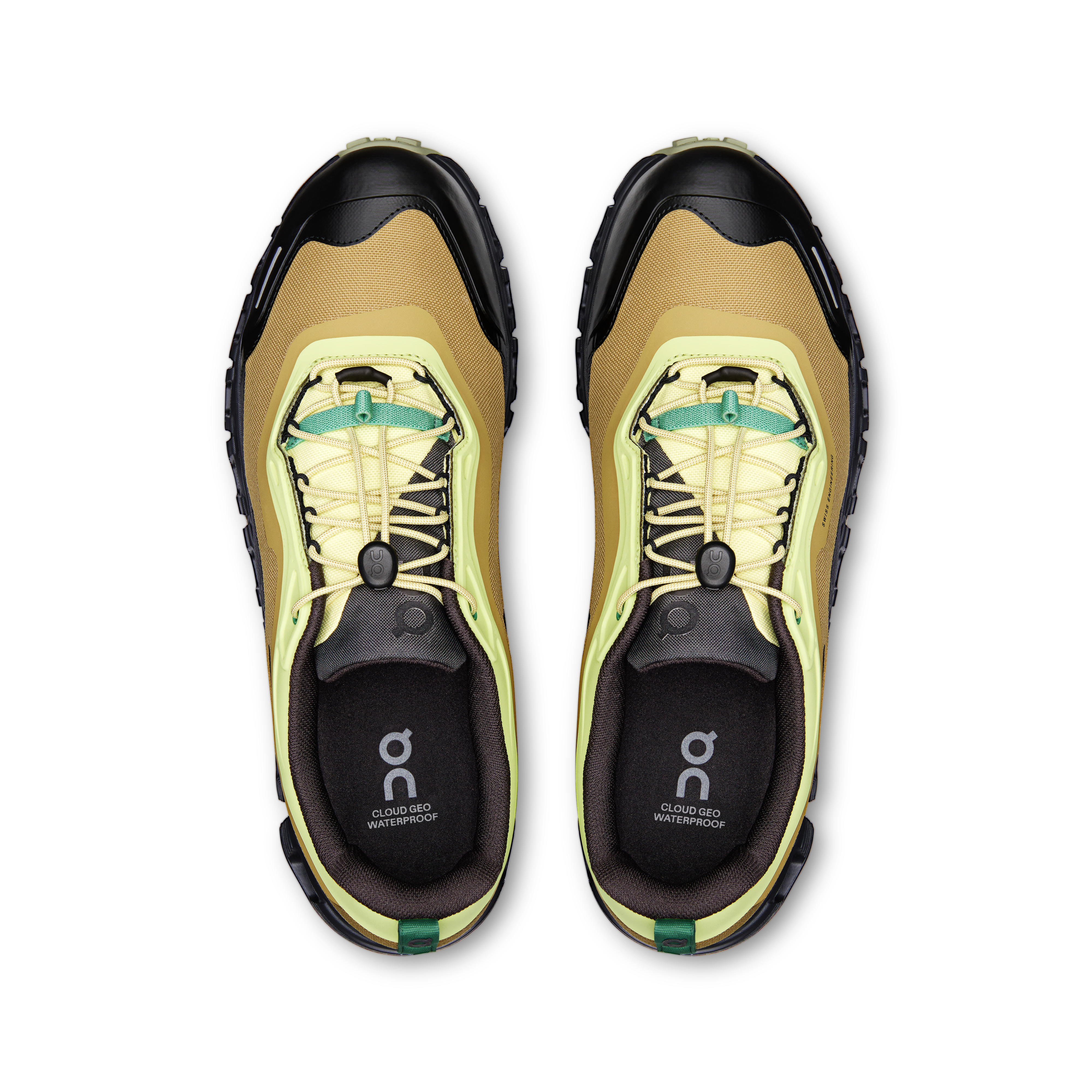 On Cloud 6 Geo Waterproof Limelight & Safari Men Active life Shoes