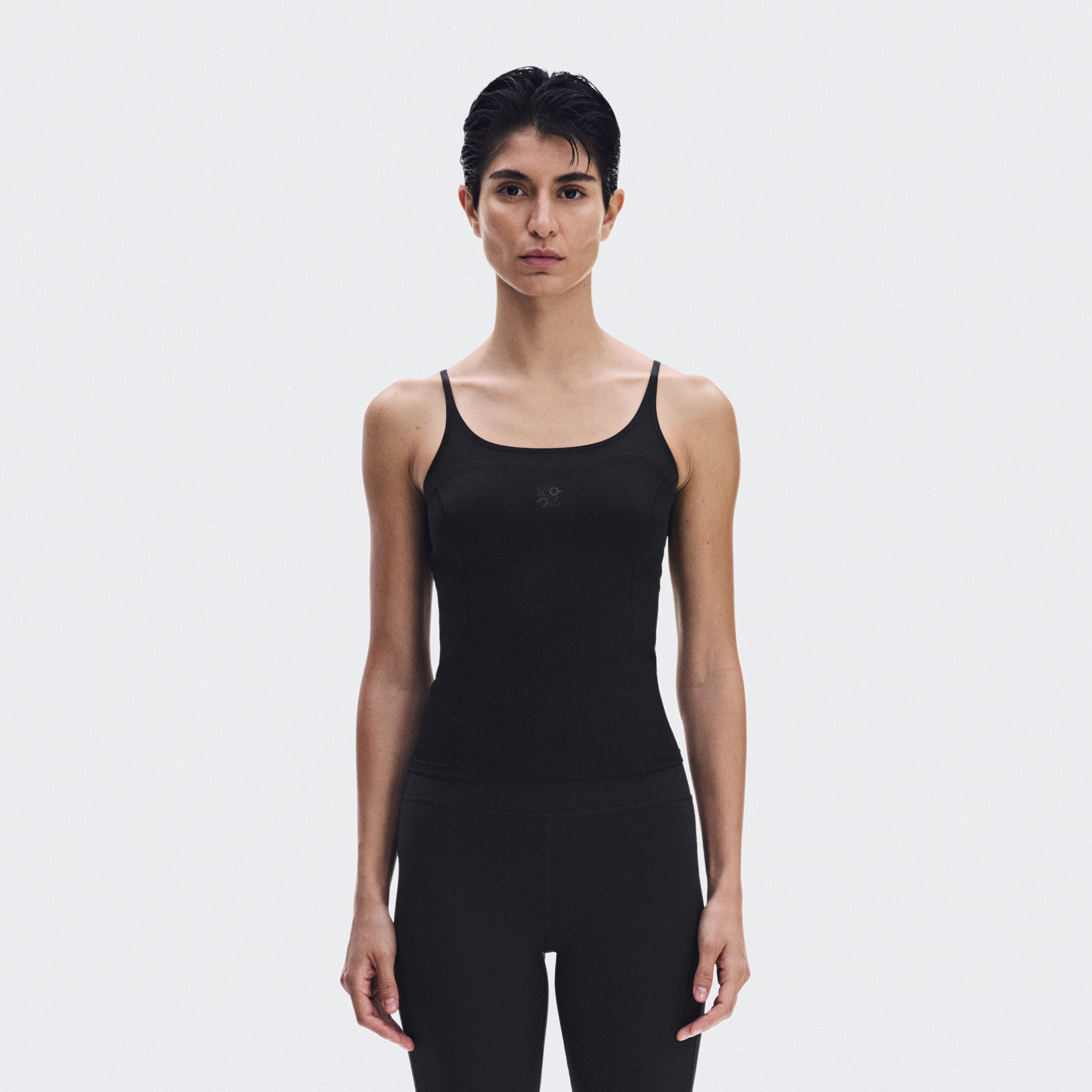 Strappy Top LOEWE Short-Sleeve Shirt in Black