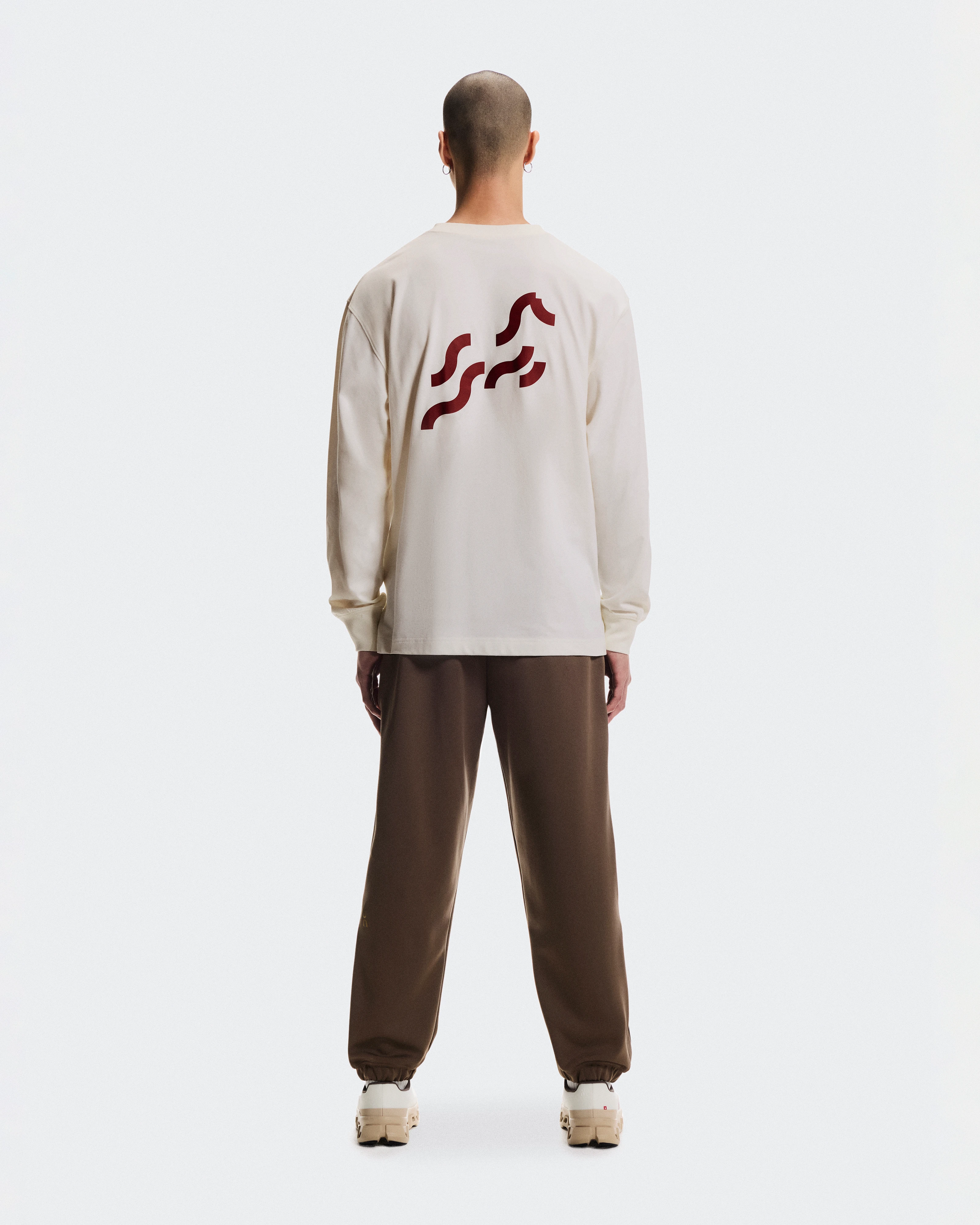 On Club Long-T Year of the Horse Ivory Men Tops and t-shirts