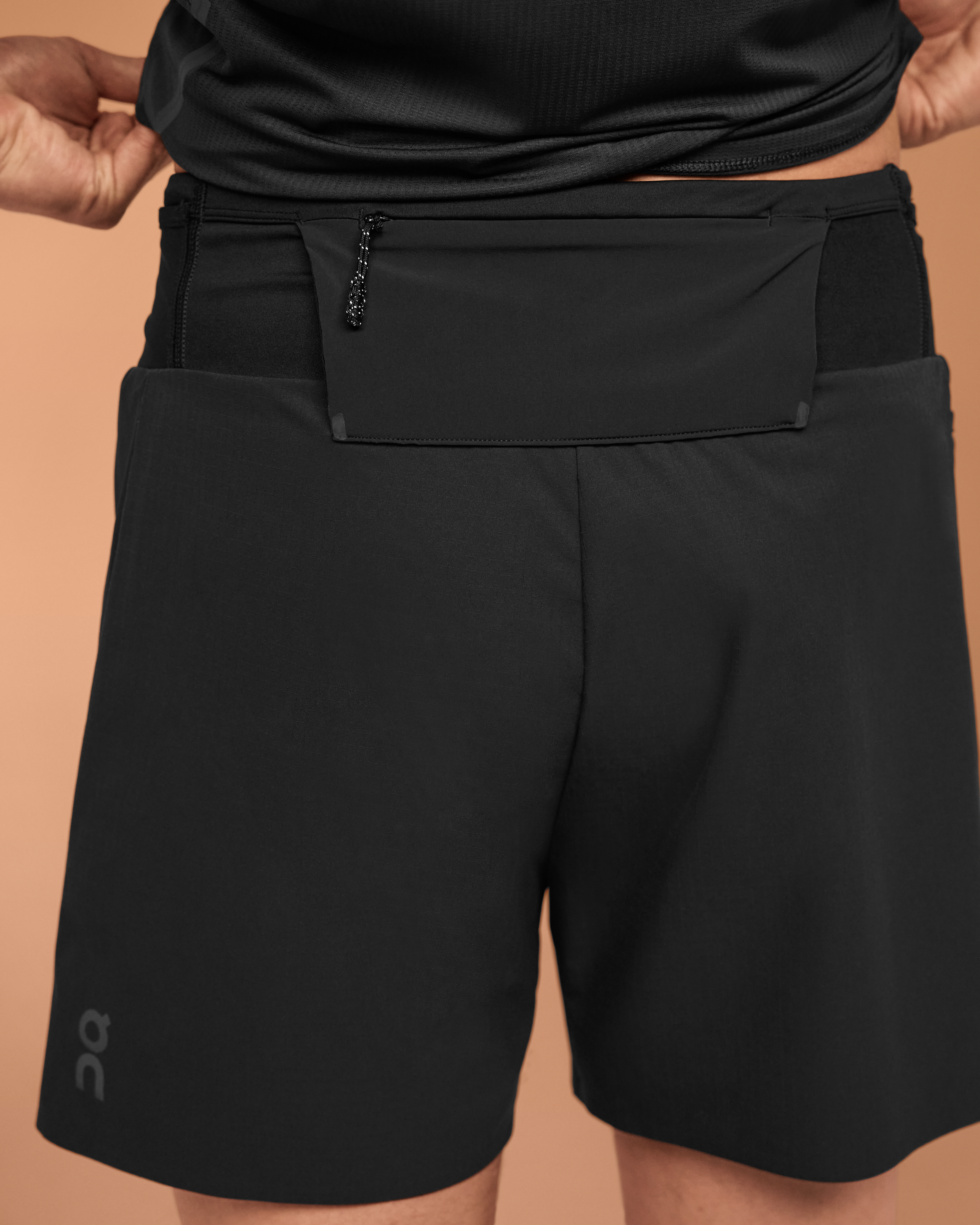 Men's Lined Run Shorts 5 - All In Motion™ Onyx Black L : Target