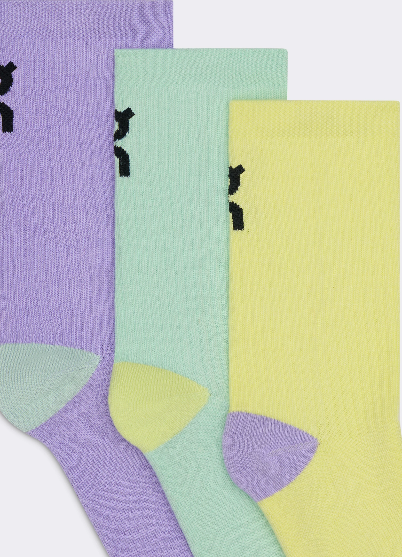 On Logo Sock High 3P Kids Bloom & Creek Kids Socks