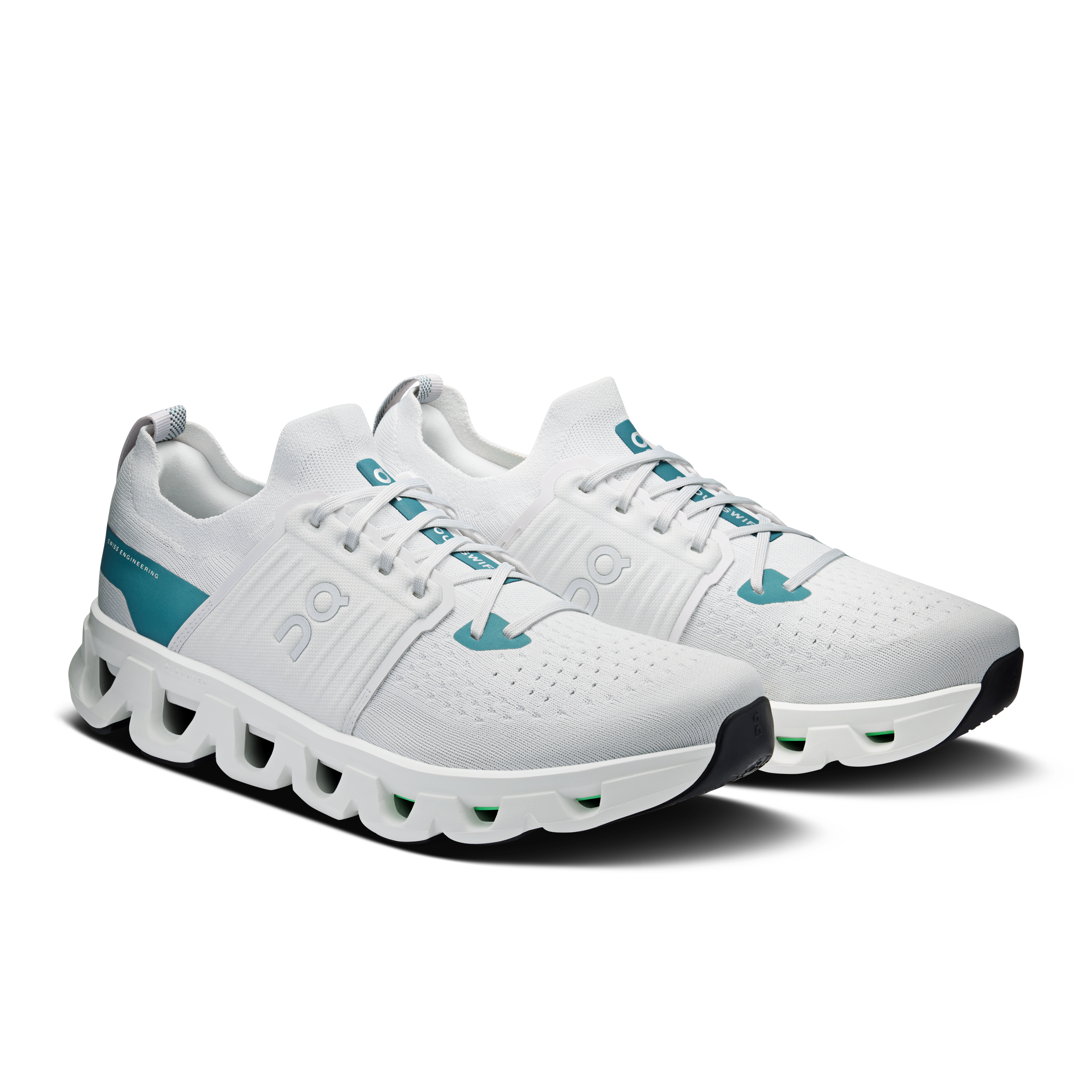On Cloudswift 4 Frost & White Men Road running Shoes