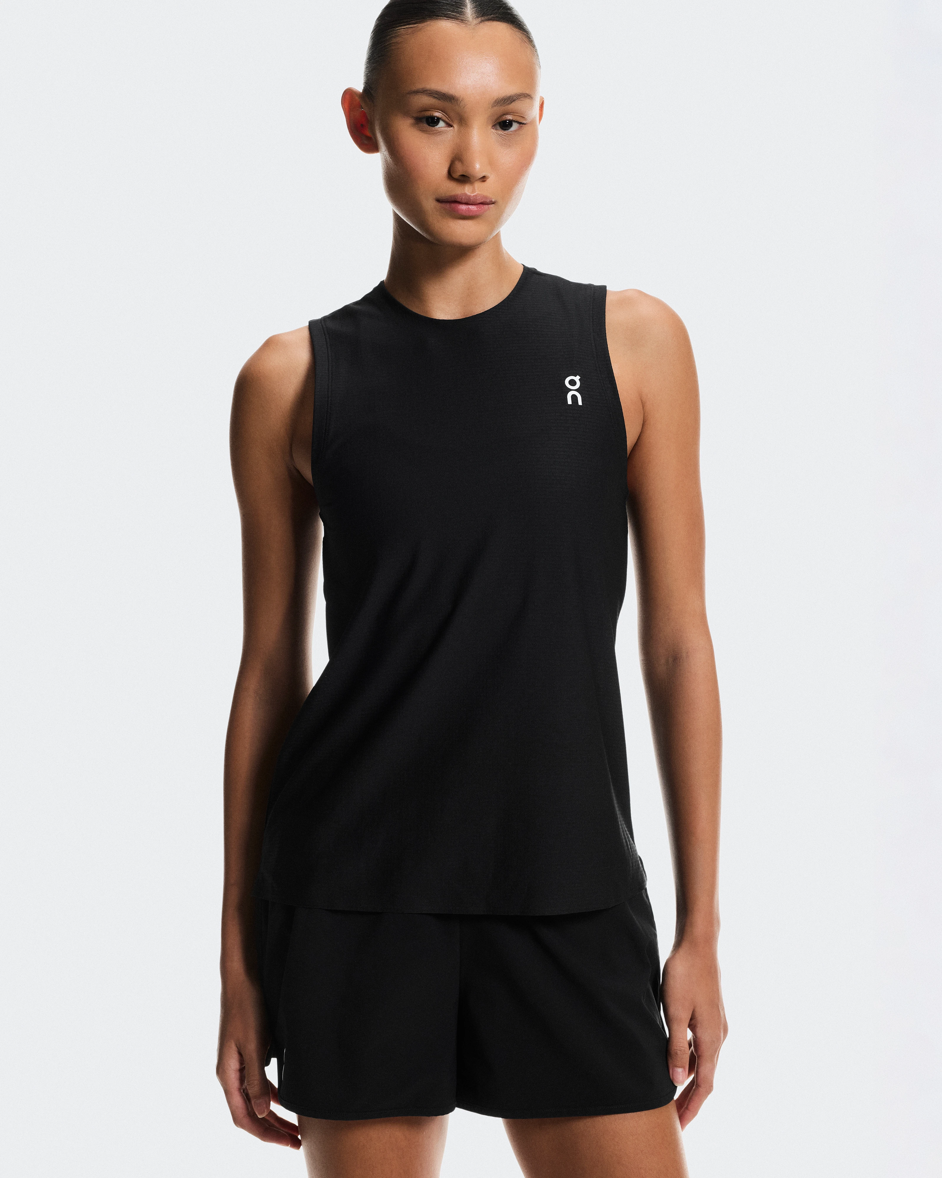 On Court Tank Black Women Tops and t-shirts