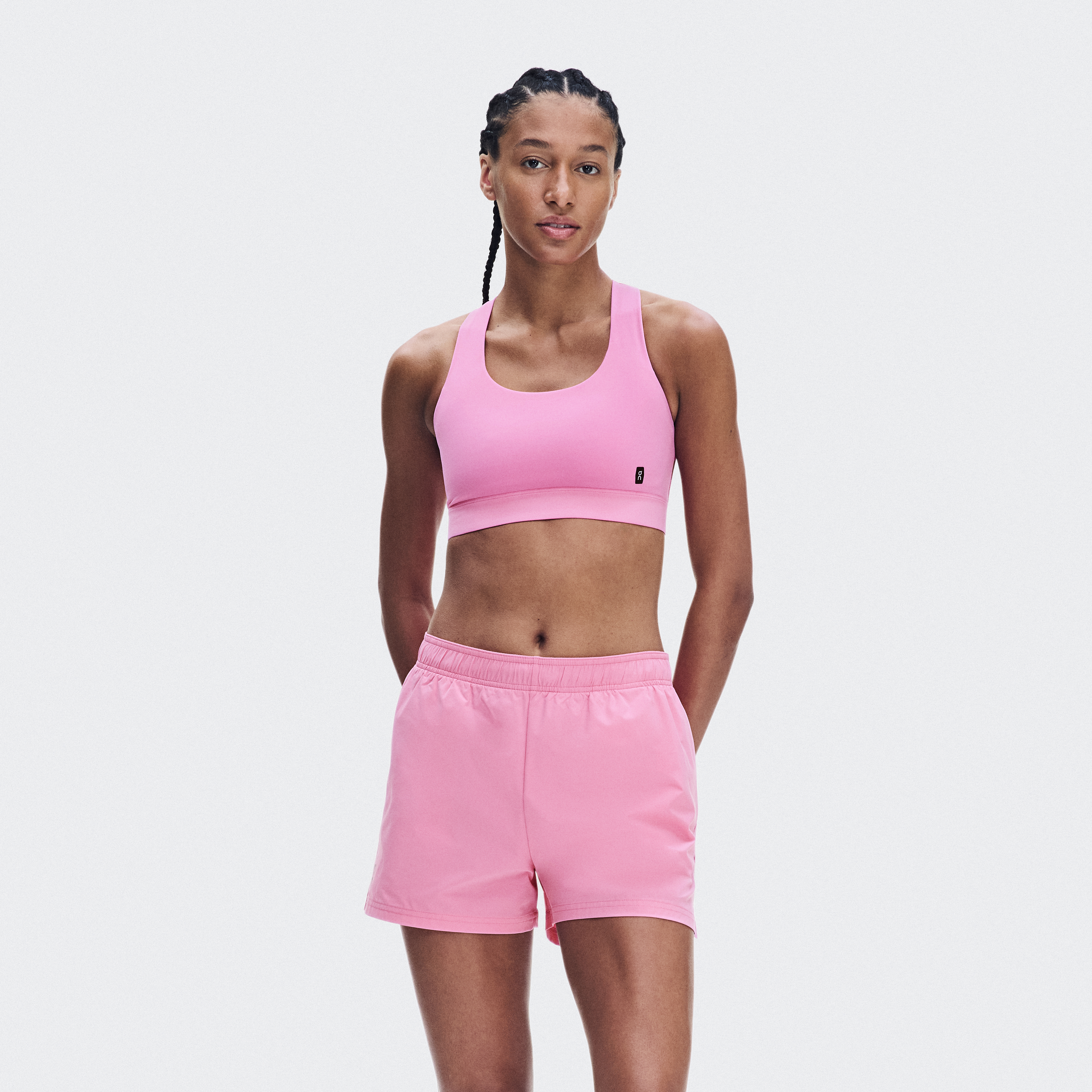 Core Bra in Bubblegum