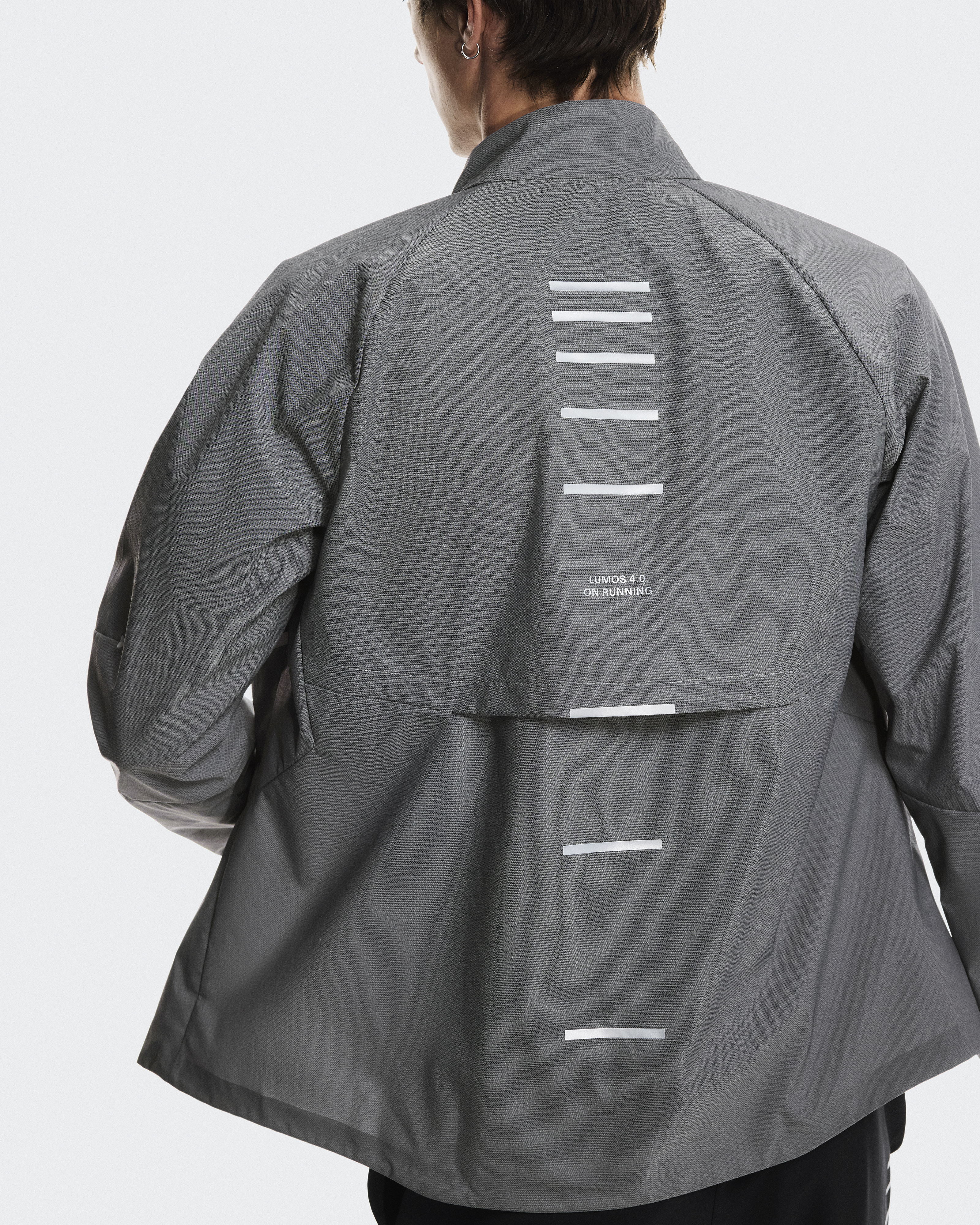 On オン Weather Jacket Lumos Men's Weather Jacket Lumos | Black | On United States