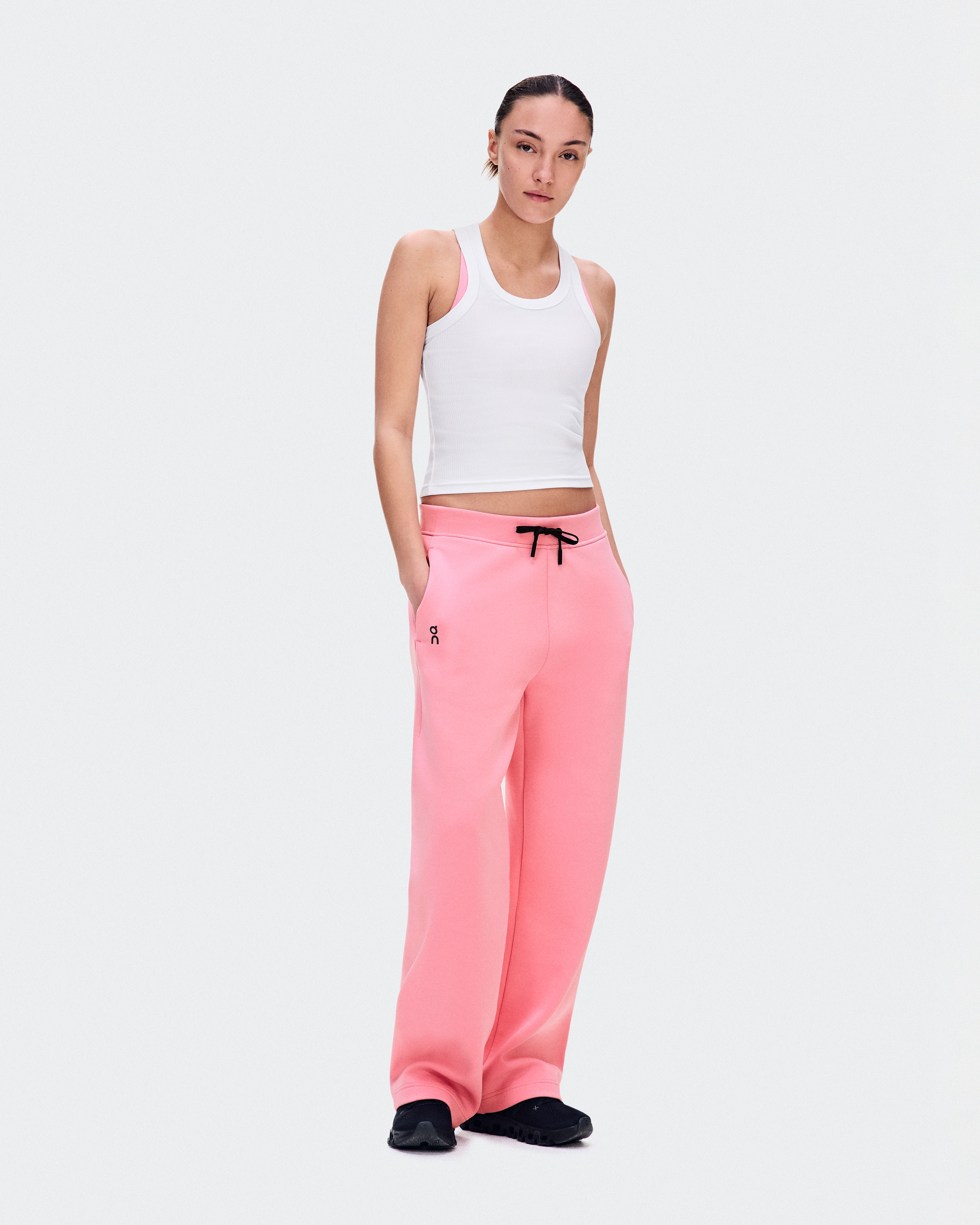On Focus Tech Sweatpants Magnolia Donna Pantaloni