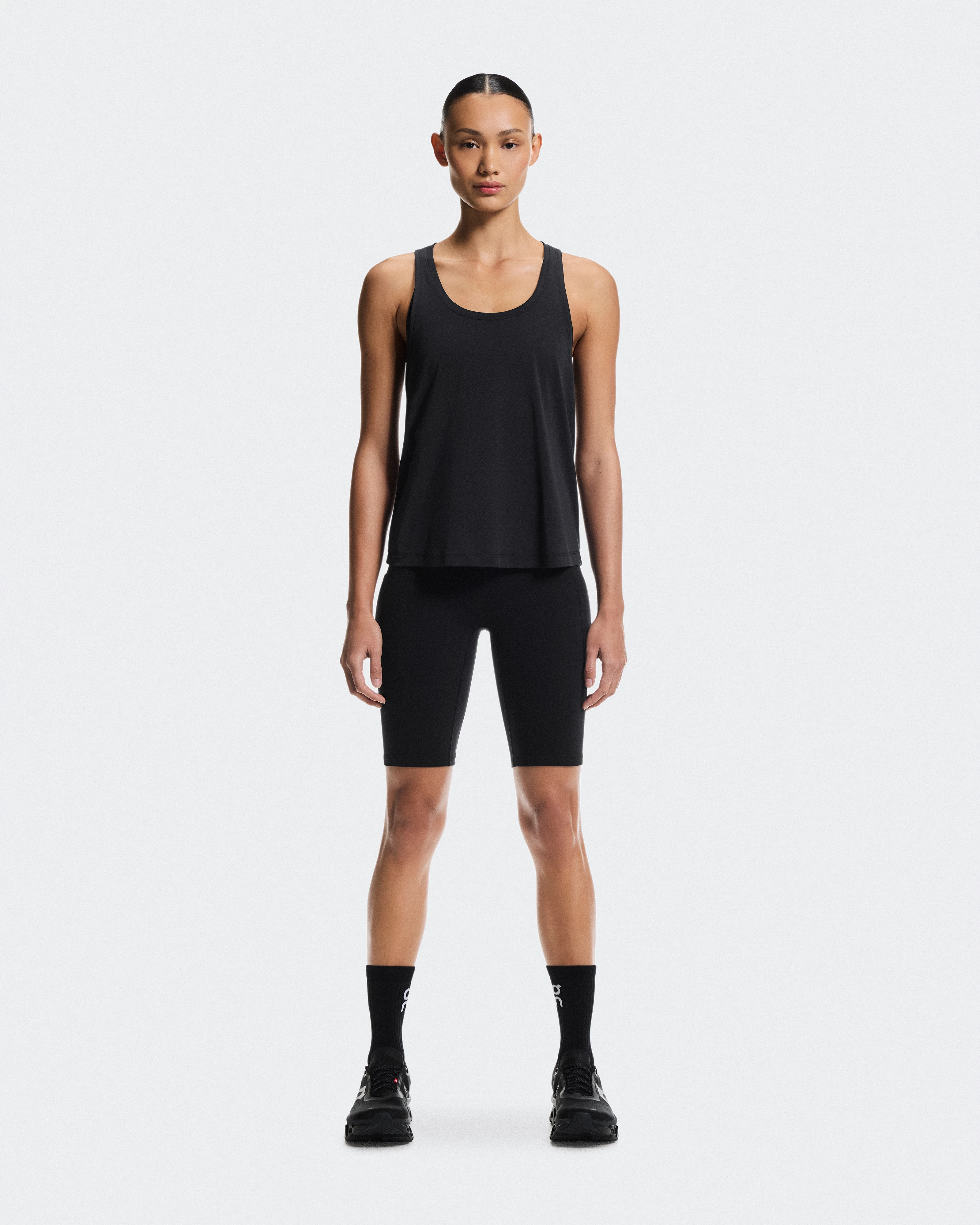 On Focus Tank Black Women Tops and t-shirts