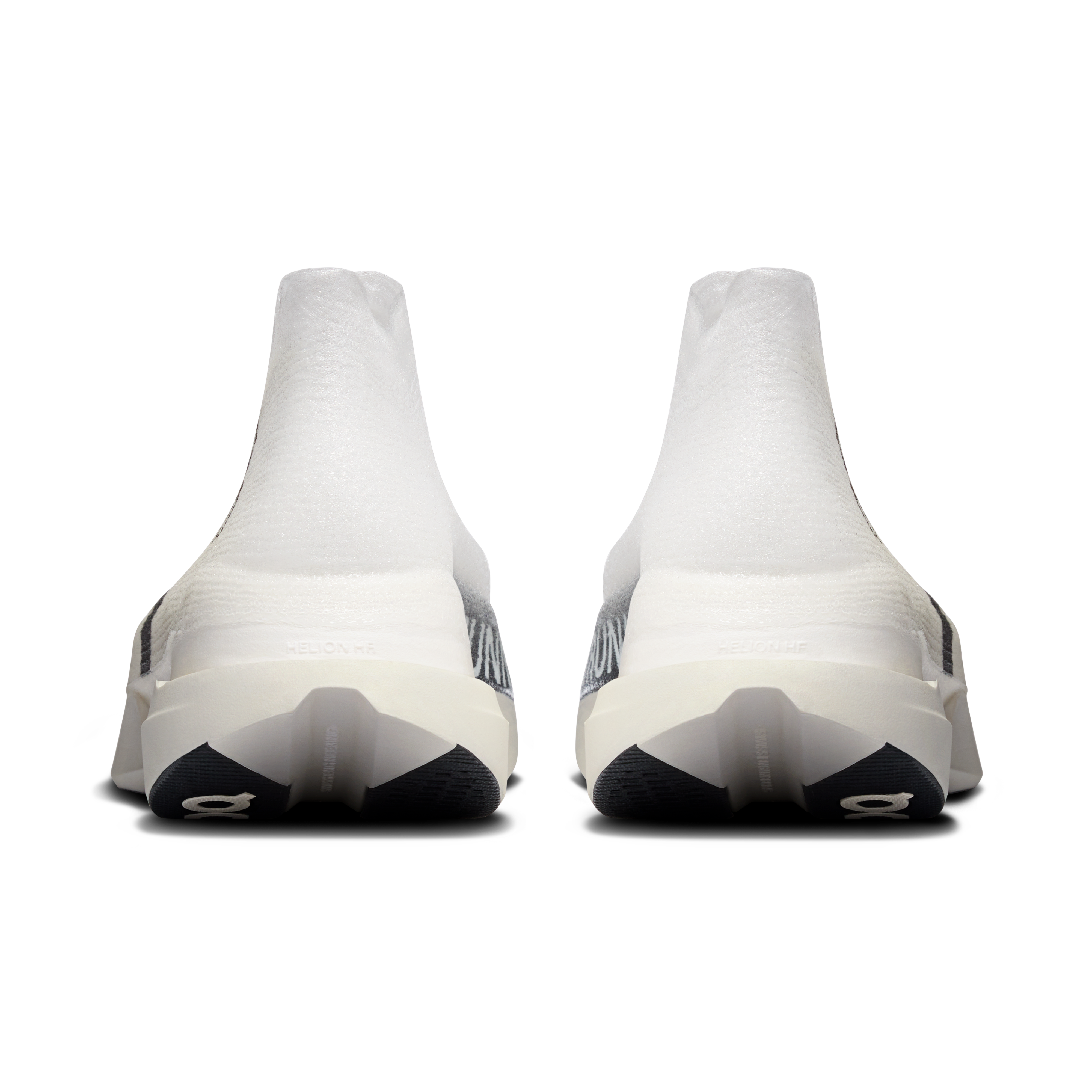 On LightSpray Cloudboom Strike White & Black Unisex Road running Shoes