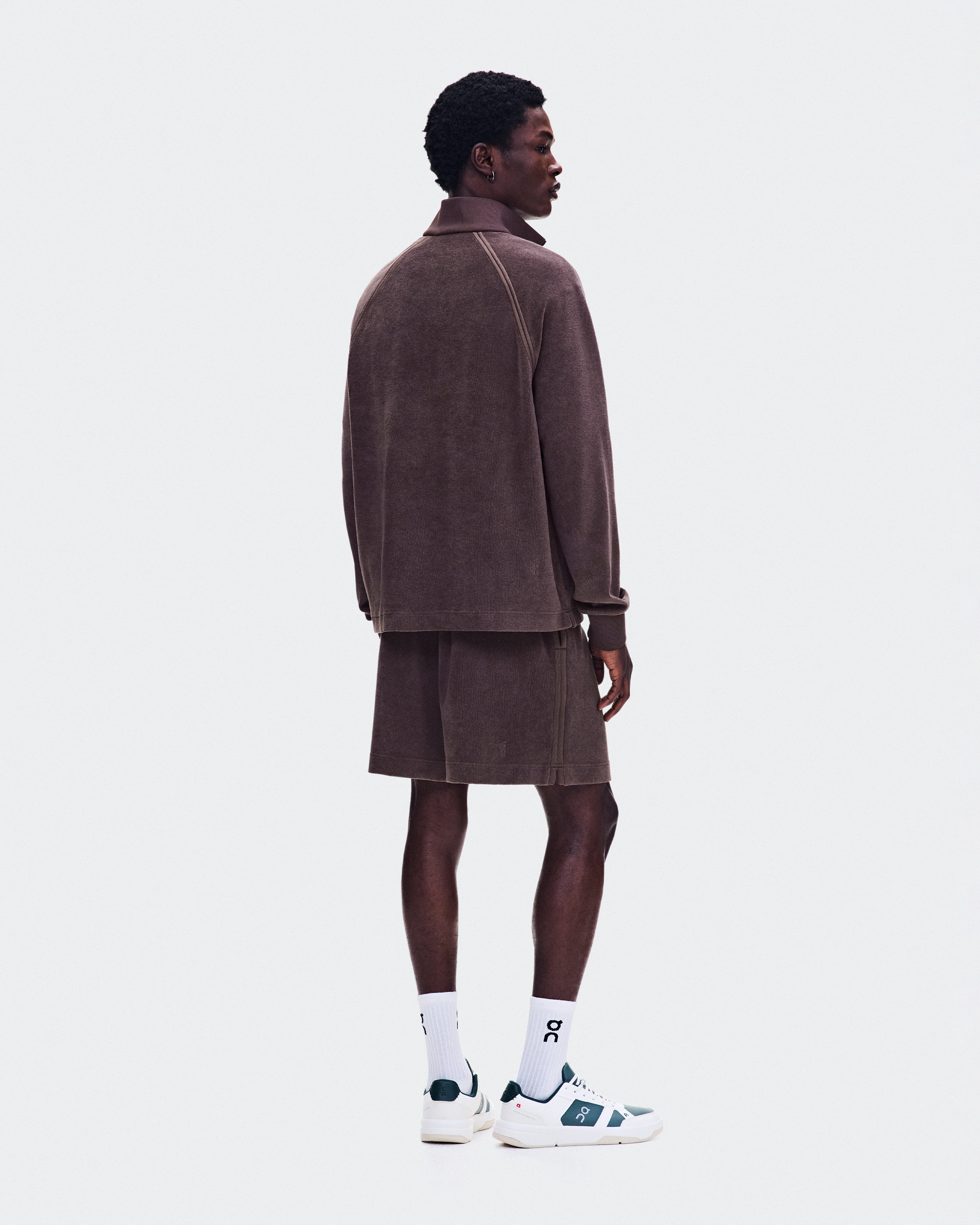 On Courtside Pullover Terry Mulberry Men Hoodies and sweatshirts