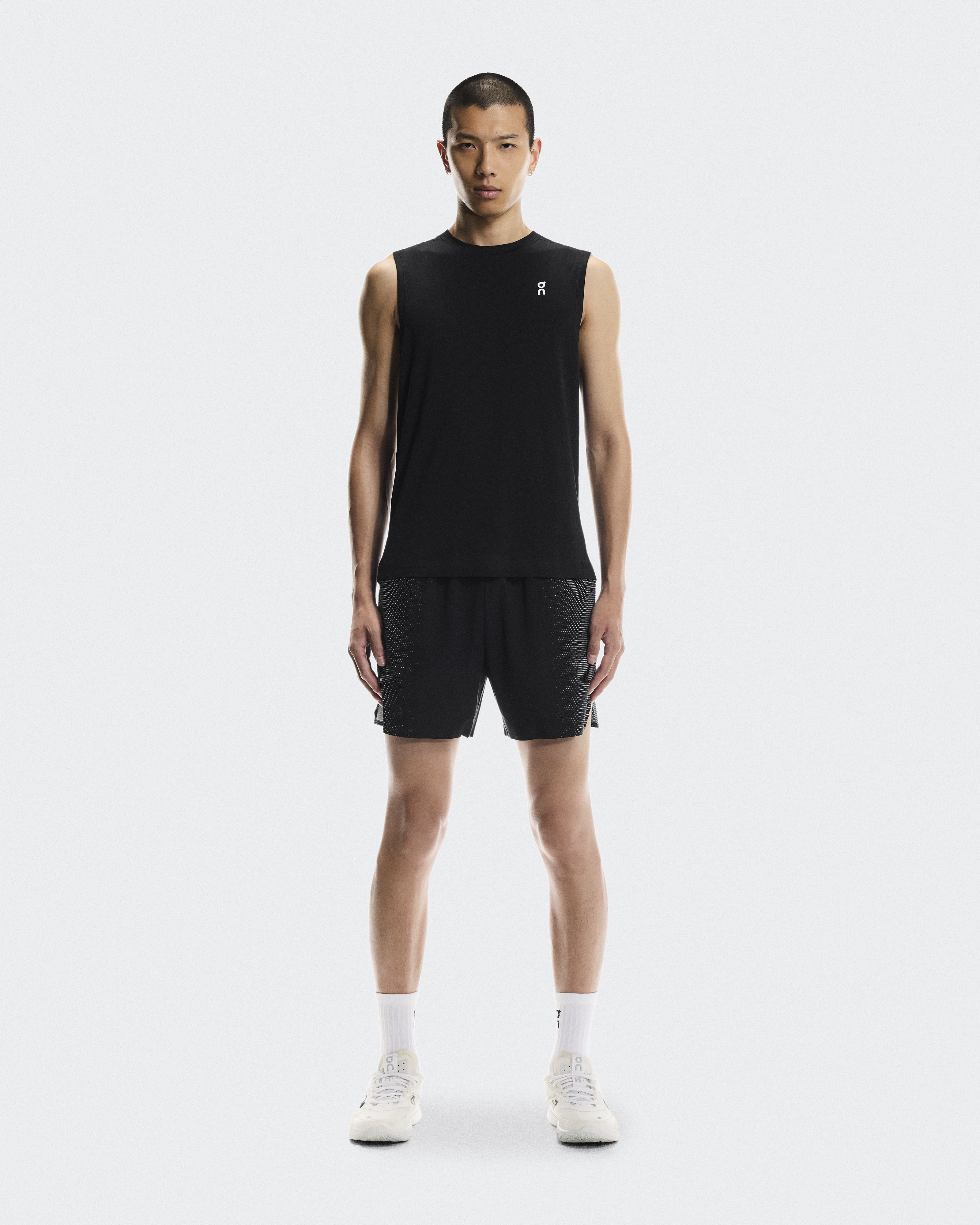 On Court Shorts ブラック Lサイズ Men's Court Shorts | Black & Grey | On United States