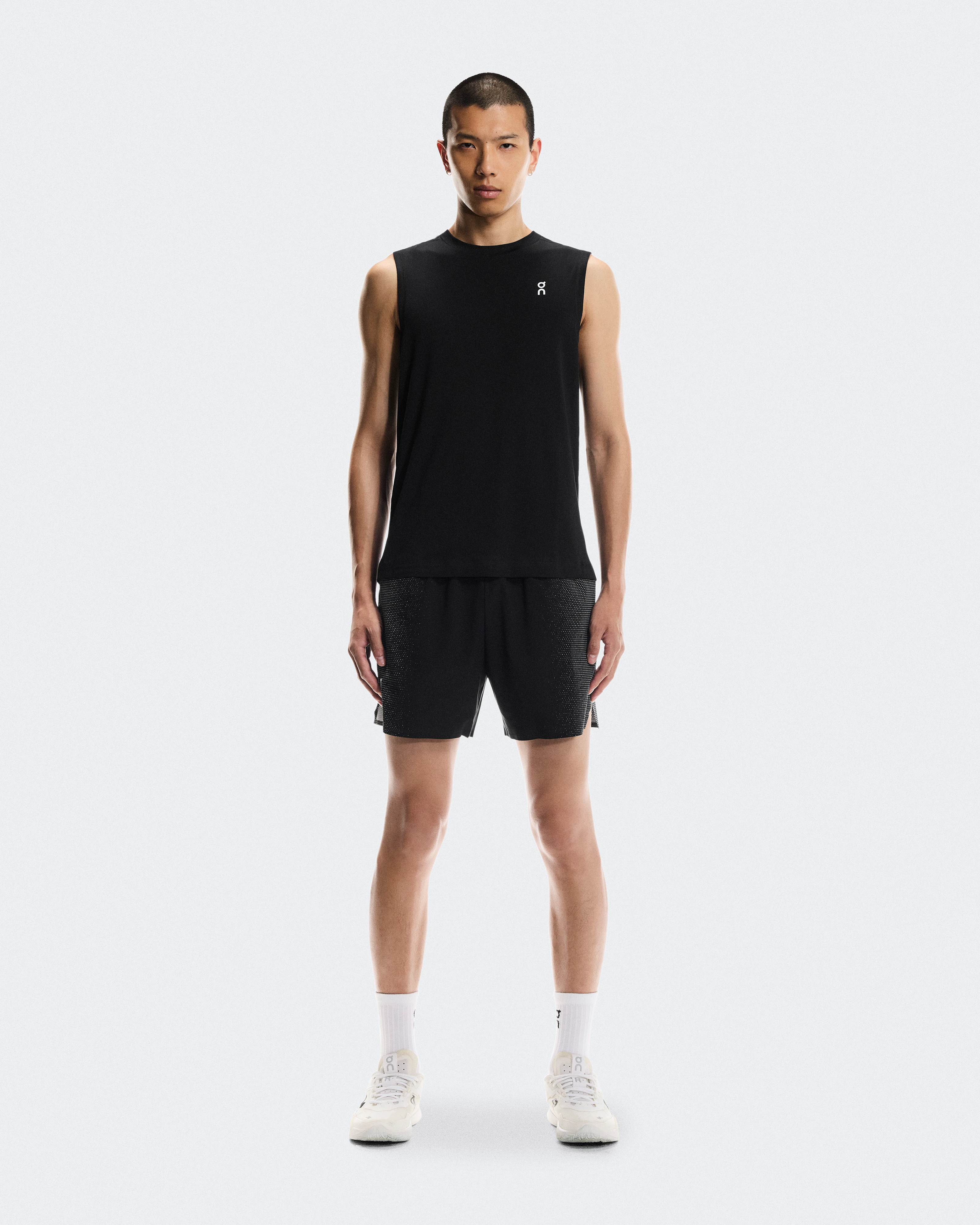 On Court Shorts Black & Dim Masculino Shorts