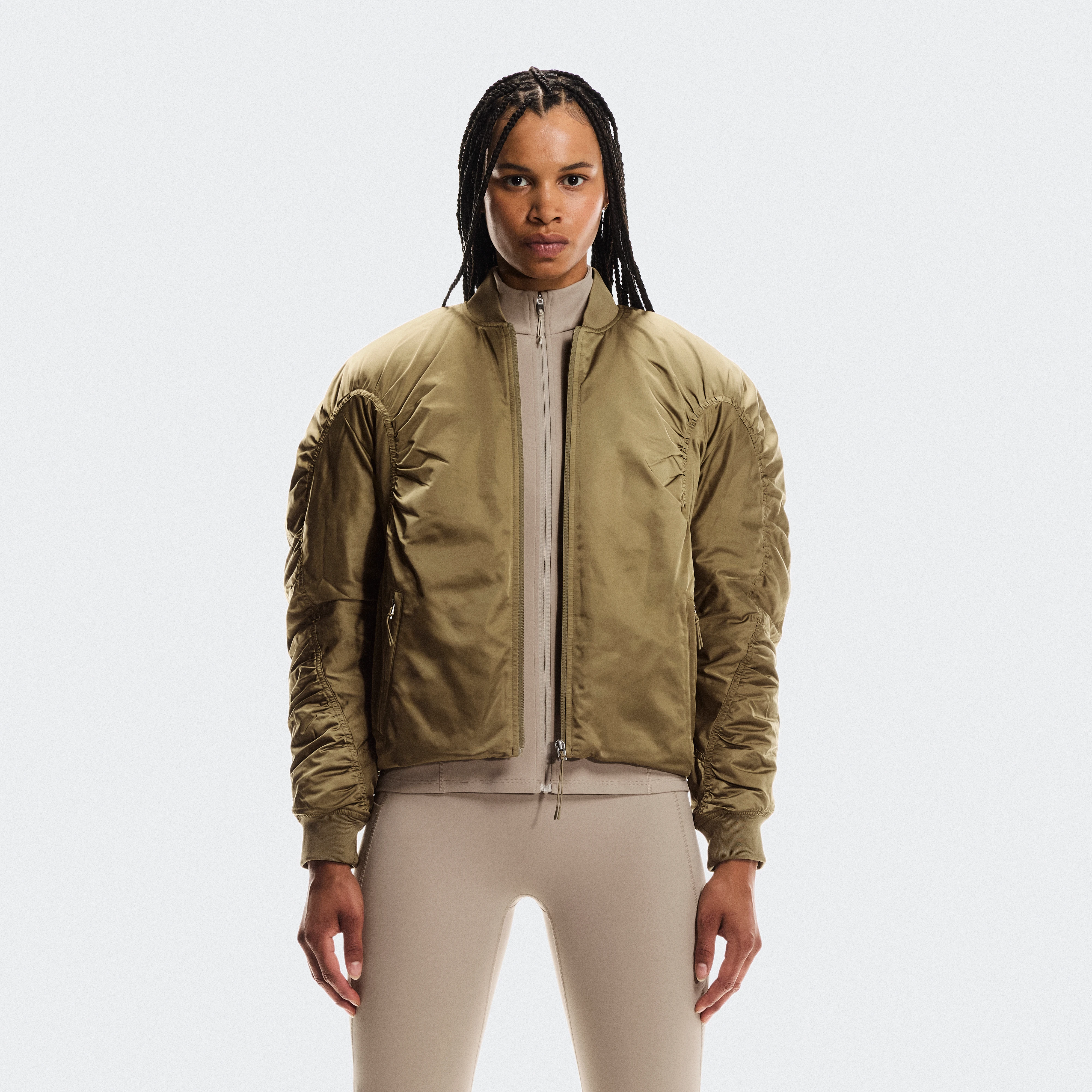 On Bomber Jacket Brown Women Women – All-day wear Jackets