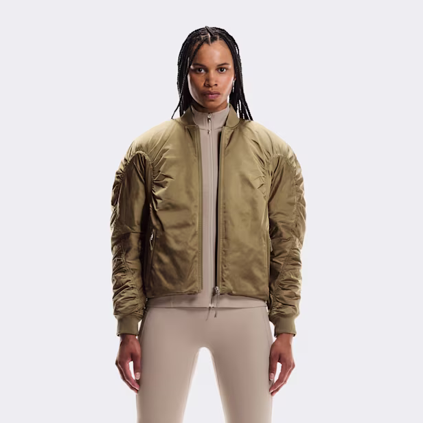Bomber Jacket in Nutmeg