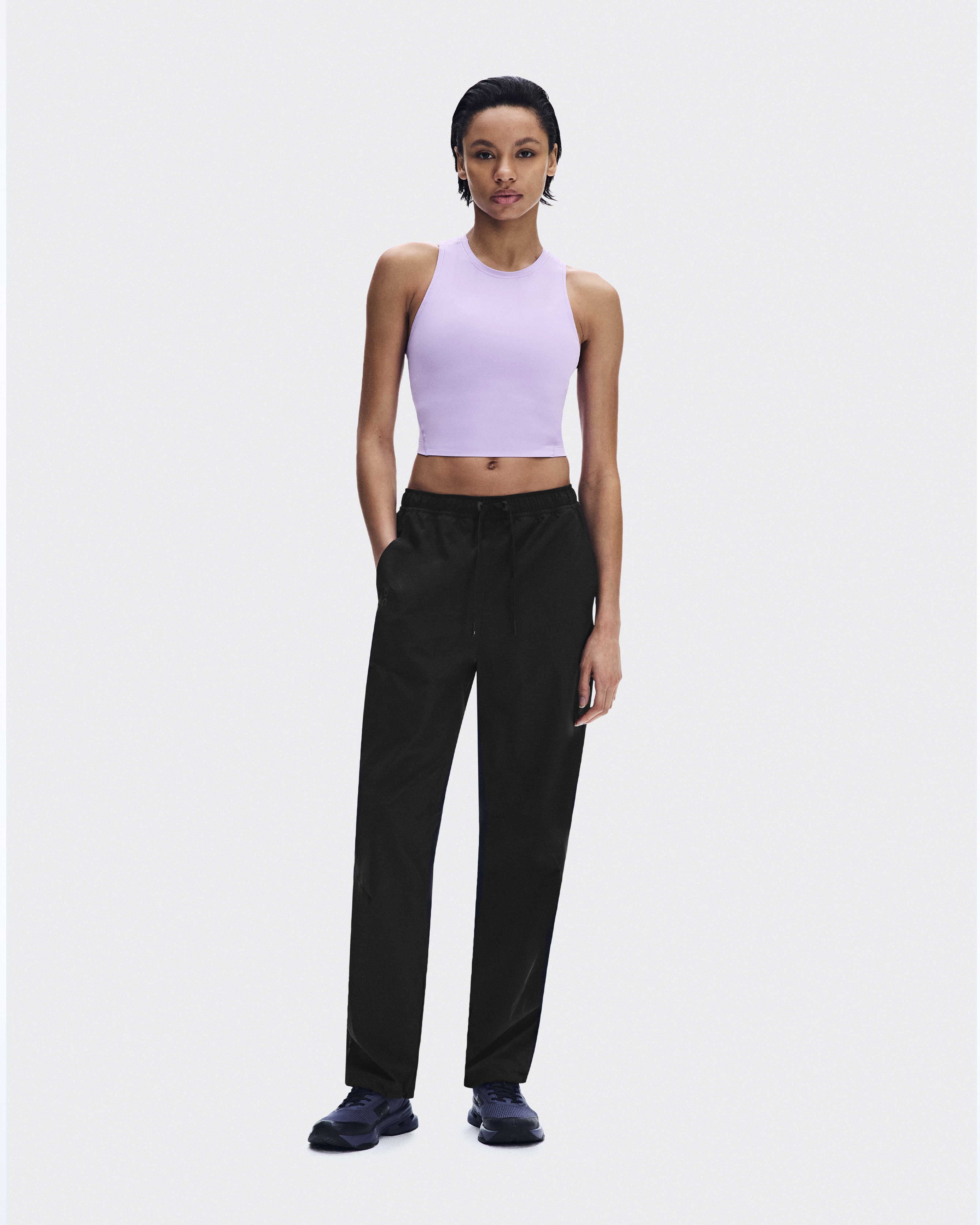 Studio Crop Shirt in Bloom