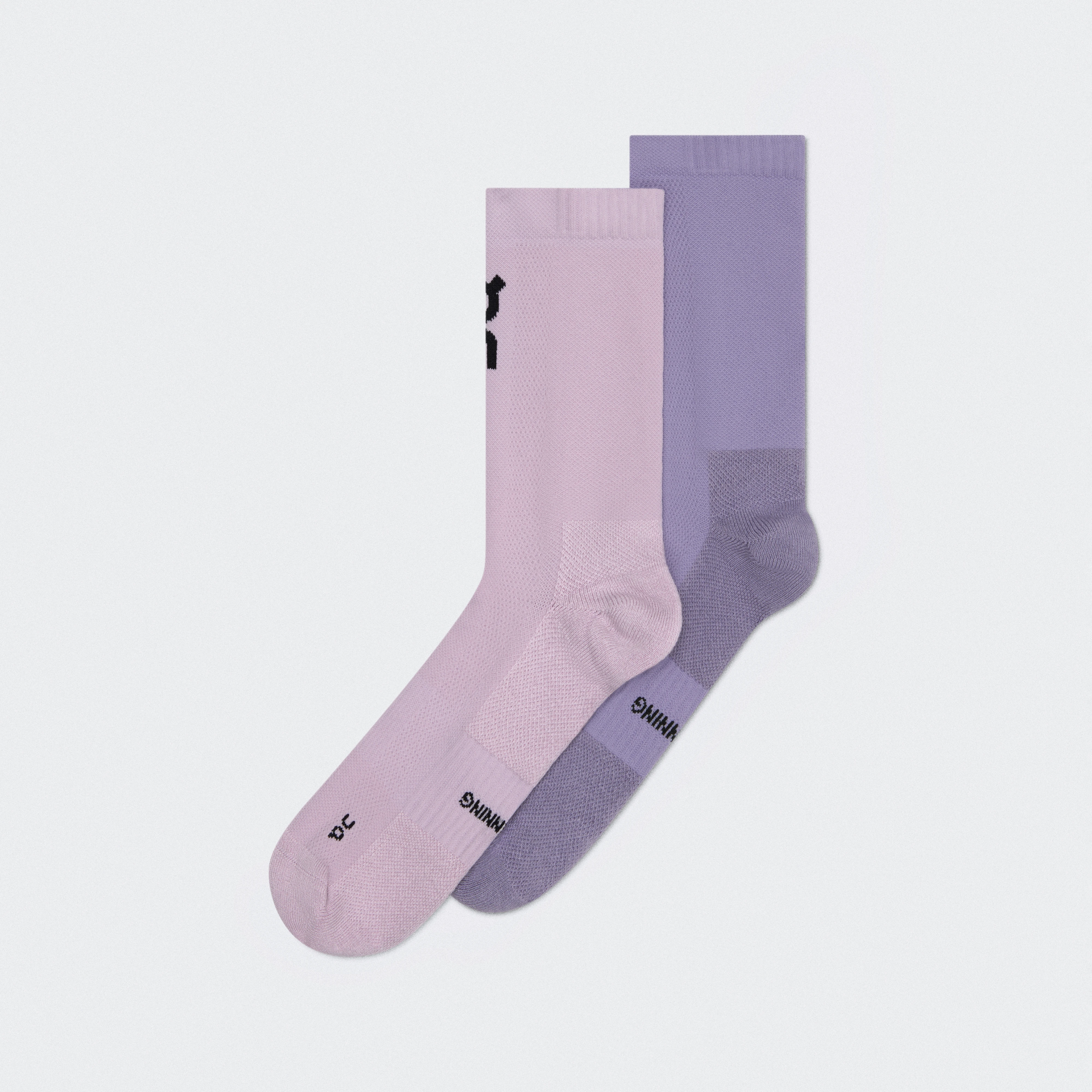 On Core Run Sock High 2P Foxglove & Mallow Unisex – Everyday running Socks