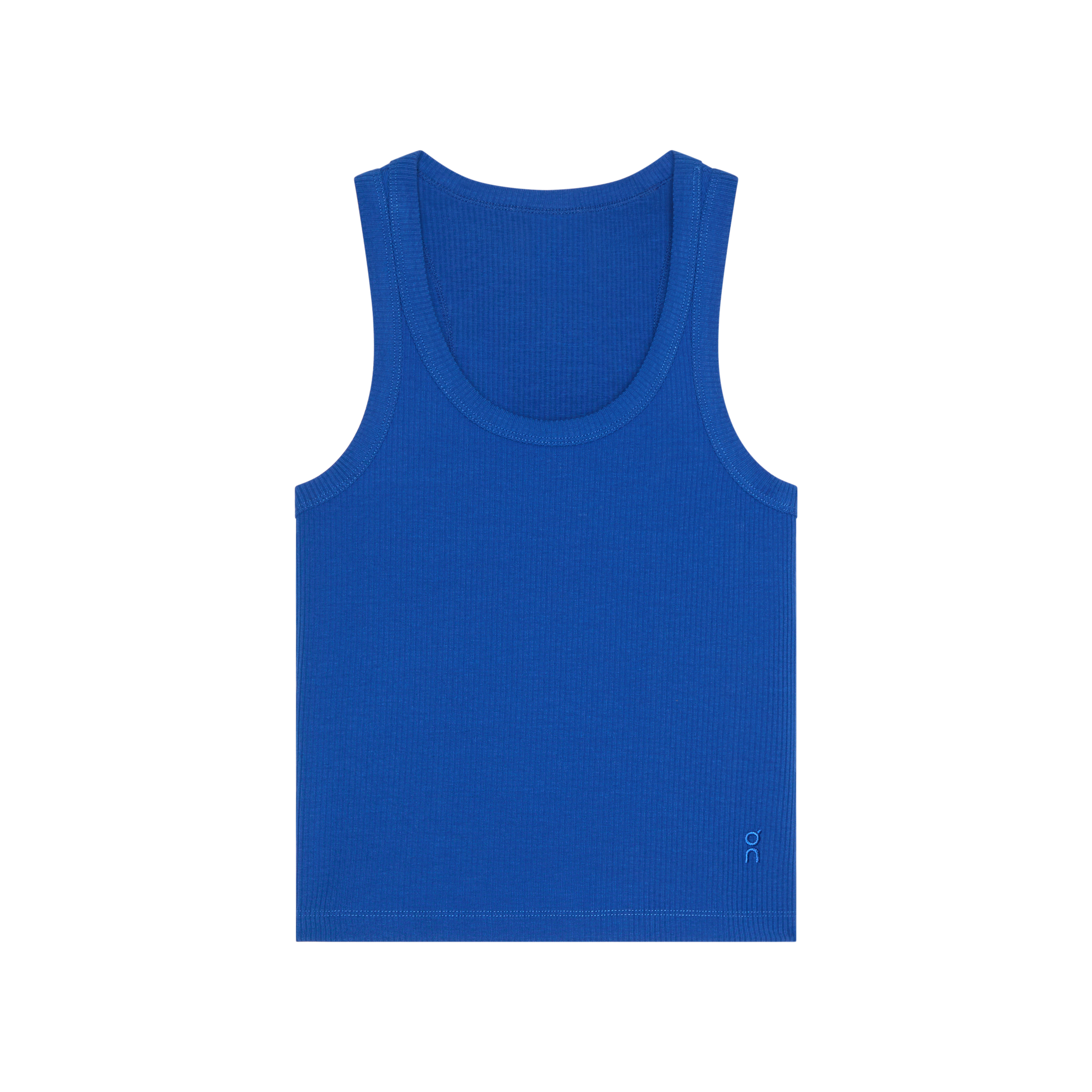 All-Day Ribbed Tank Top in Indigo