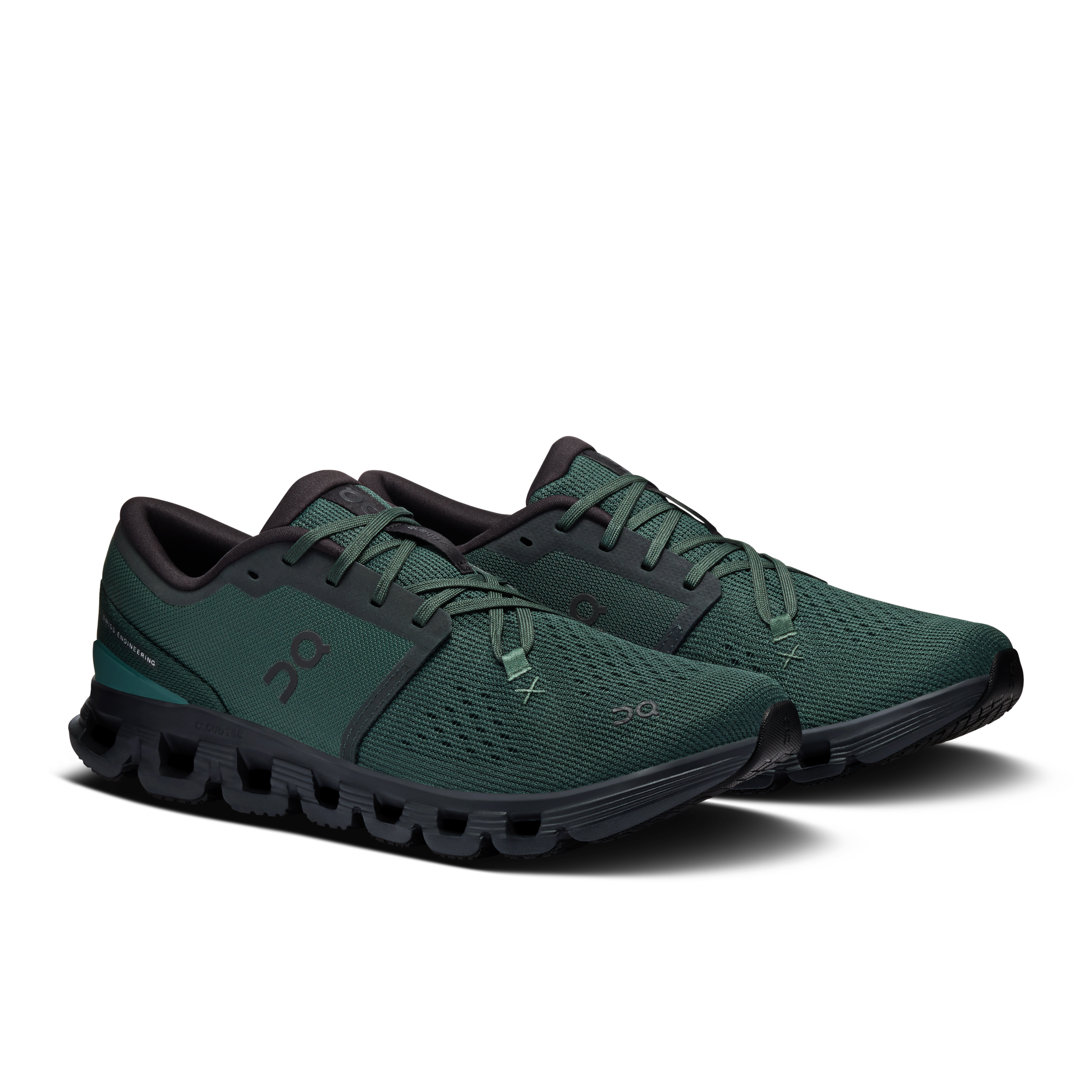 On Cloud X 4 Obsidian & Black Herren training_shoes Schuhe