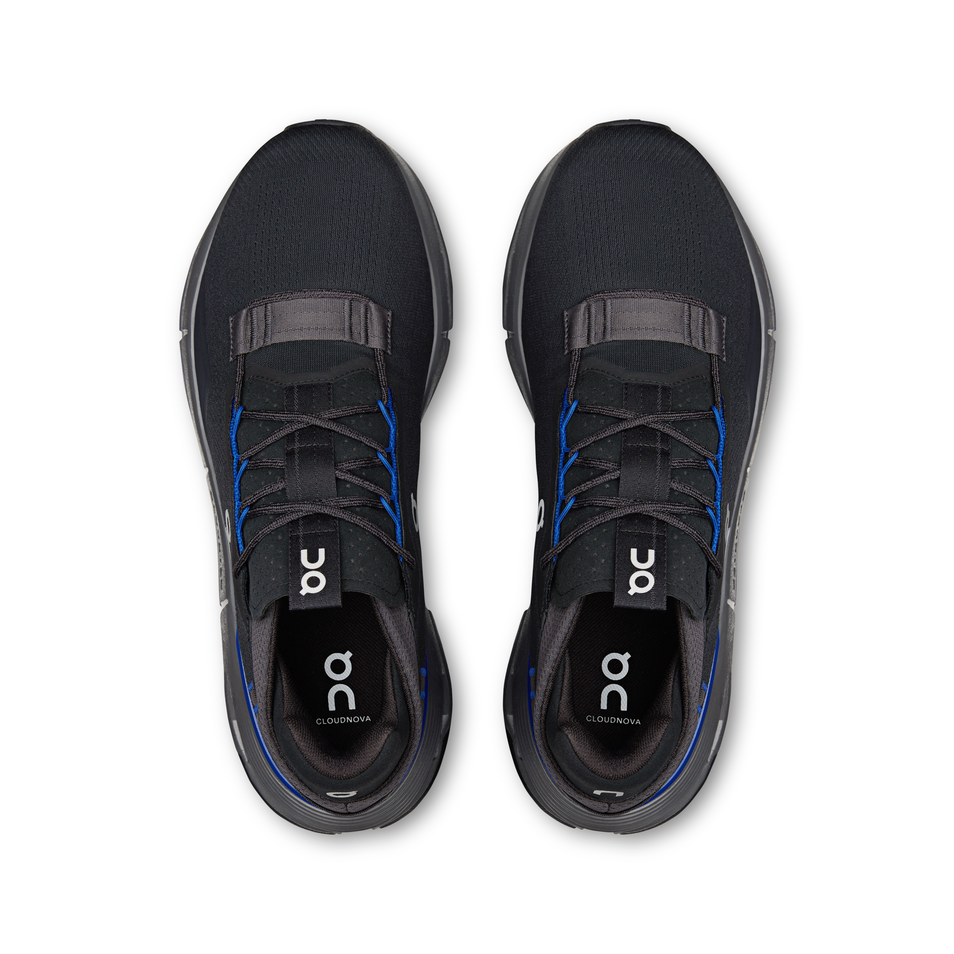 On Cloudnova 2 Black & Indigo Masculino Vida ativa Tênis