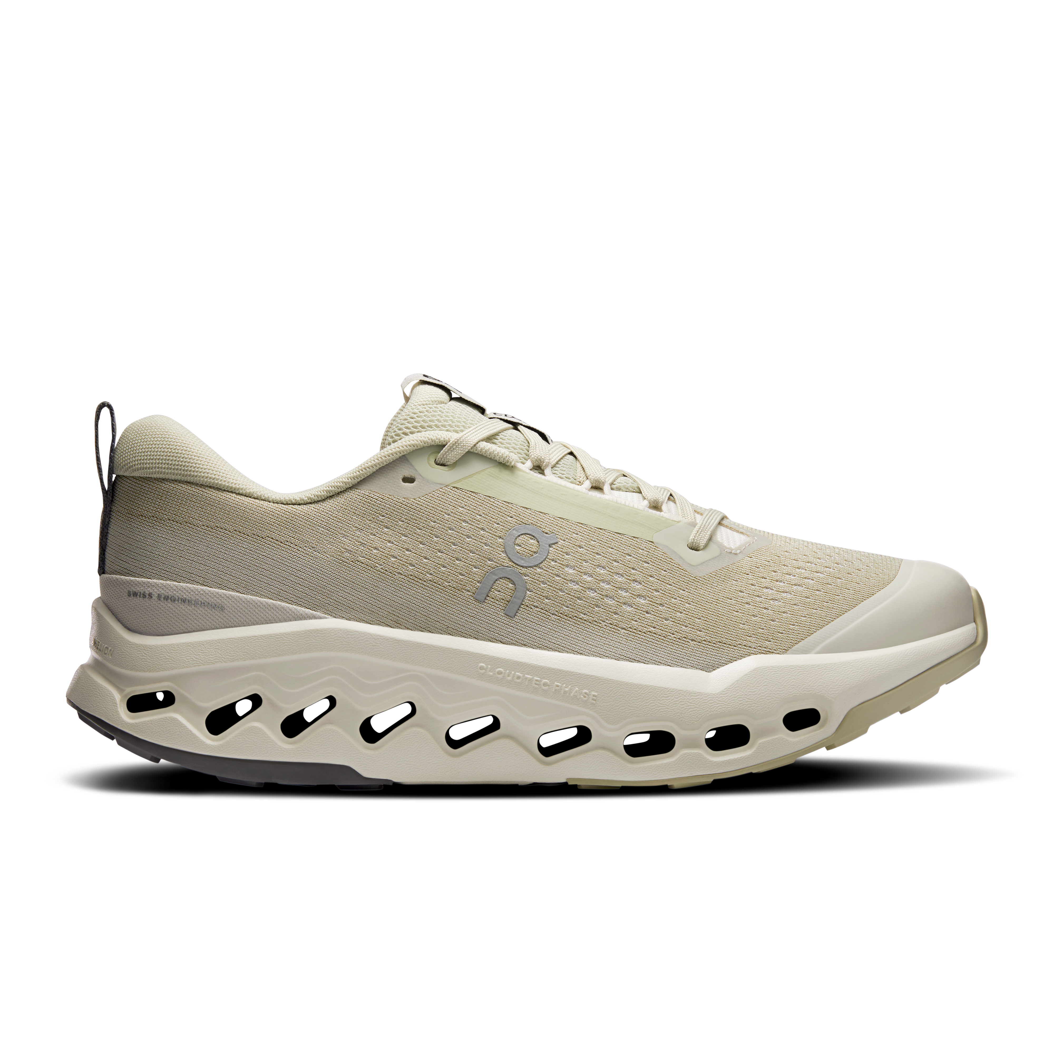 On Cloudsurfer Trail 2 Chalk & Ghost Herren Trailrunning Schuhe