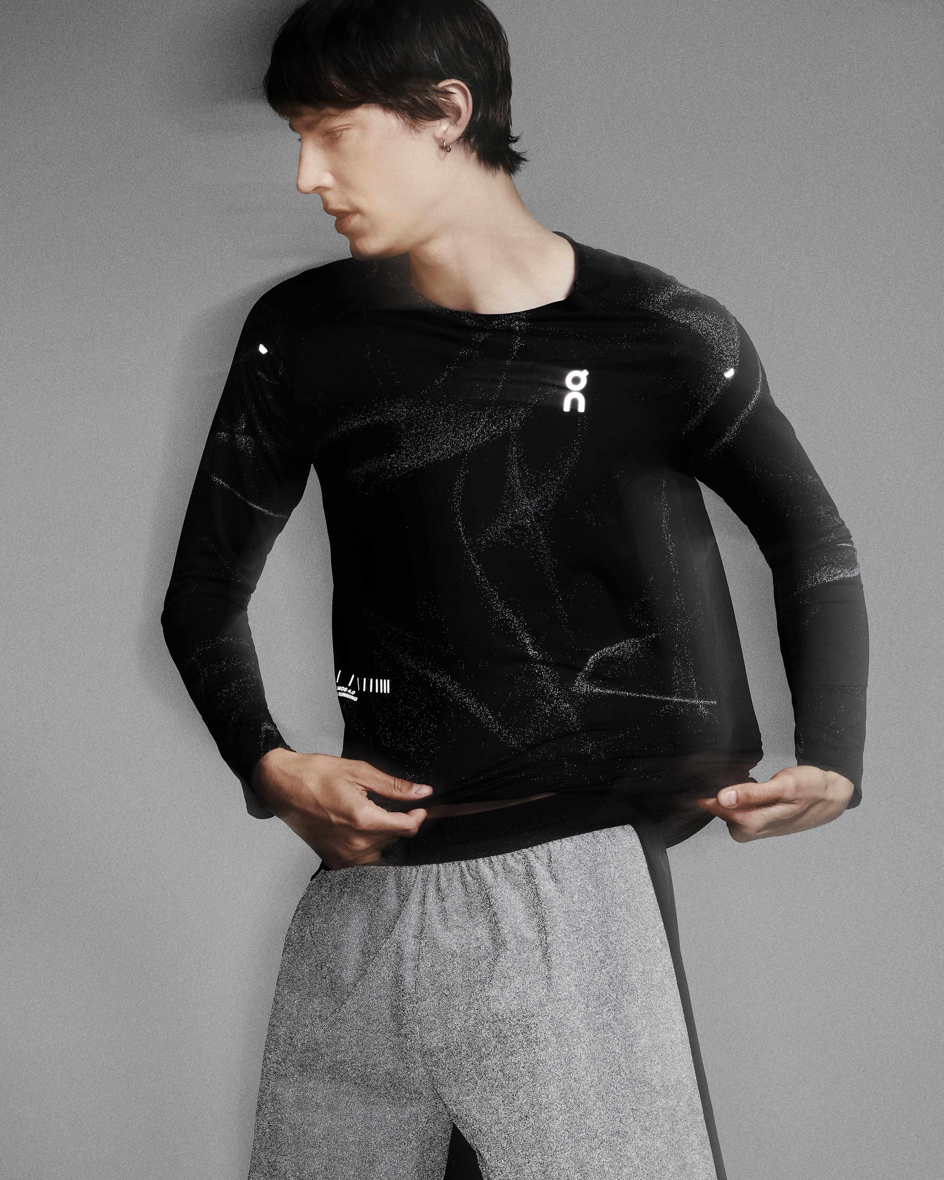 Men's Performance Long-T Lumos | Black | On United States