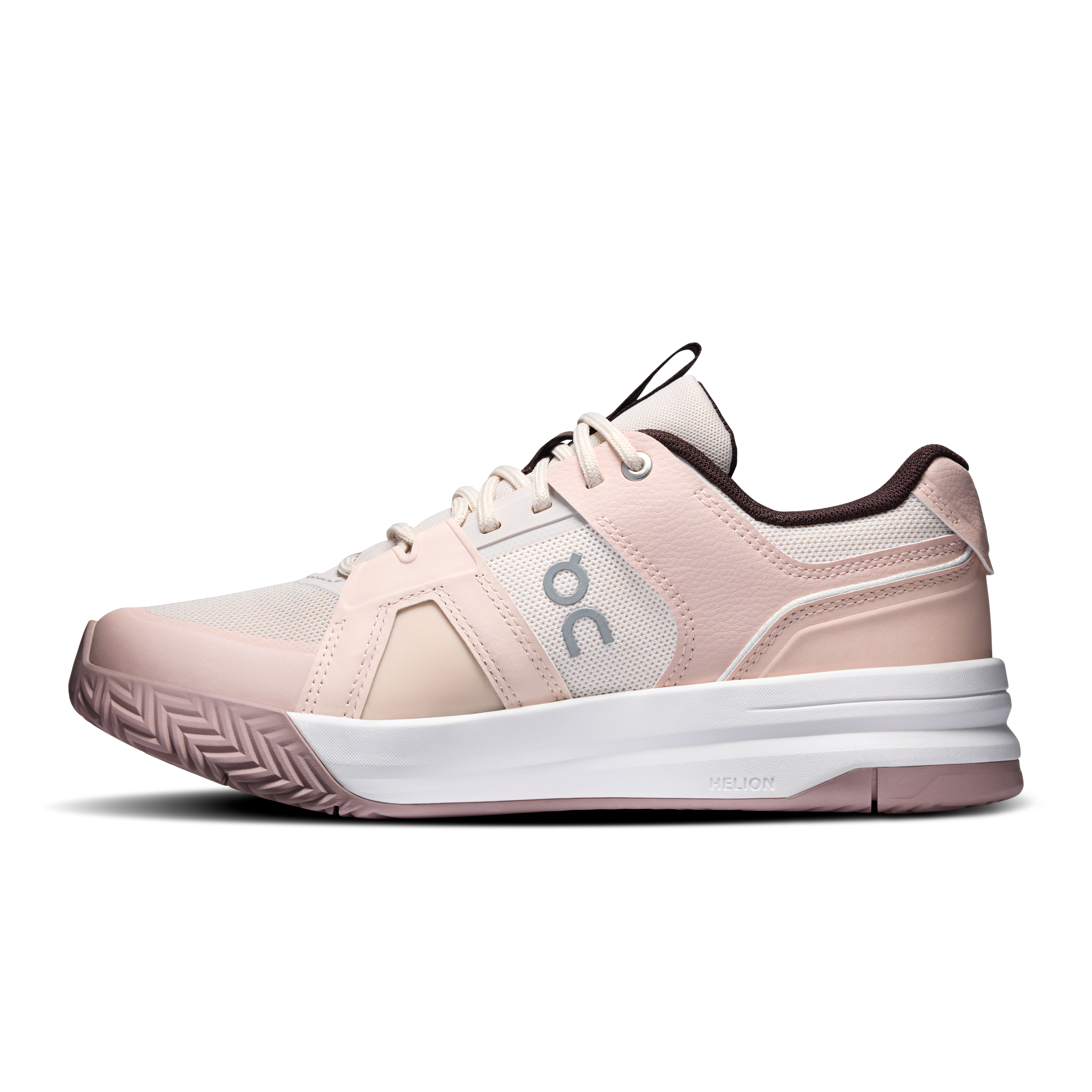 On THE ROGER Clubhouse Pro 2 Clay Oyster & Doe Damen Tennis Schuhe